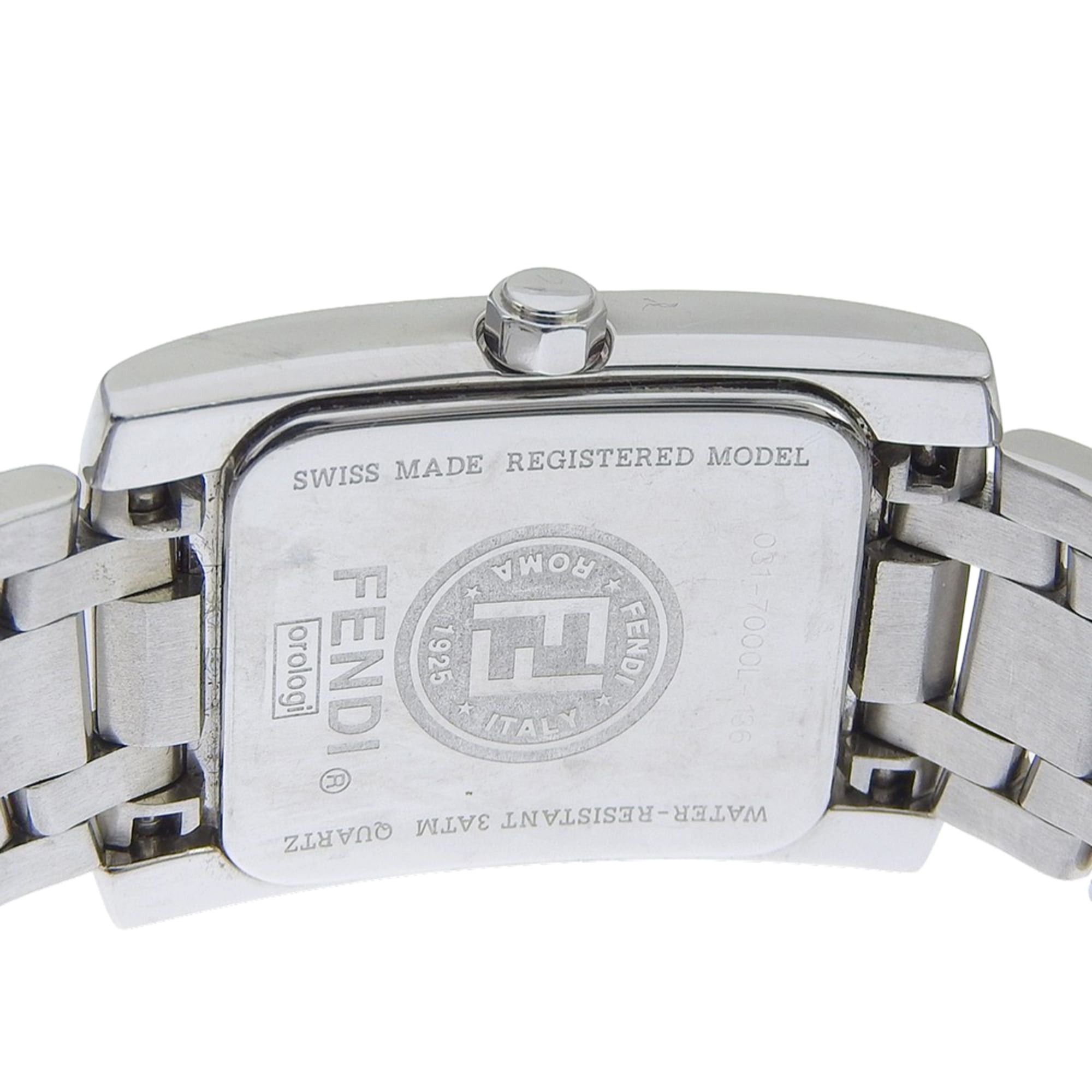 Fendi Fendi Olologi 7000L Stainless Steel Quartz Analog Watch with Black Dial - Women's Size ONE SIZE - 6 Thumbnail