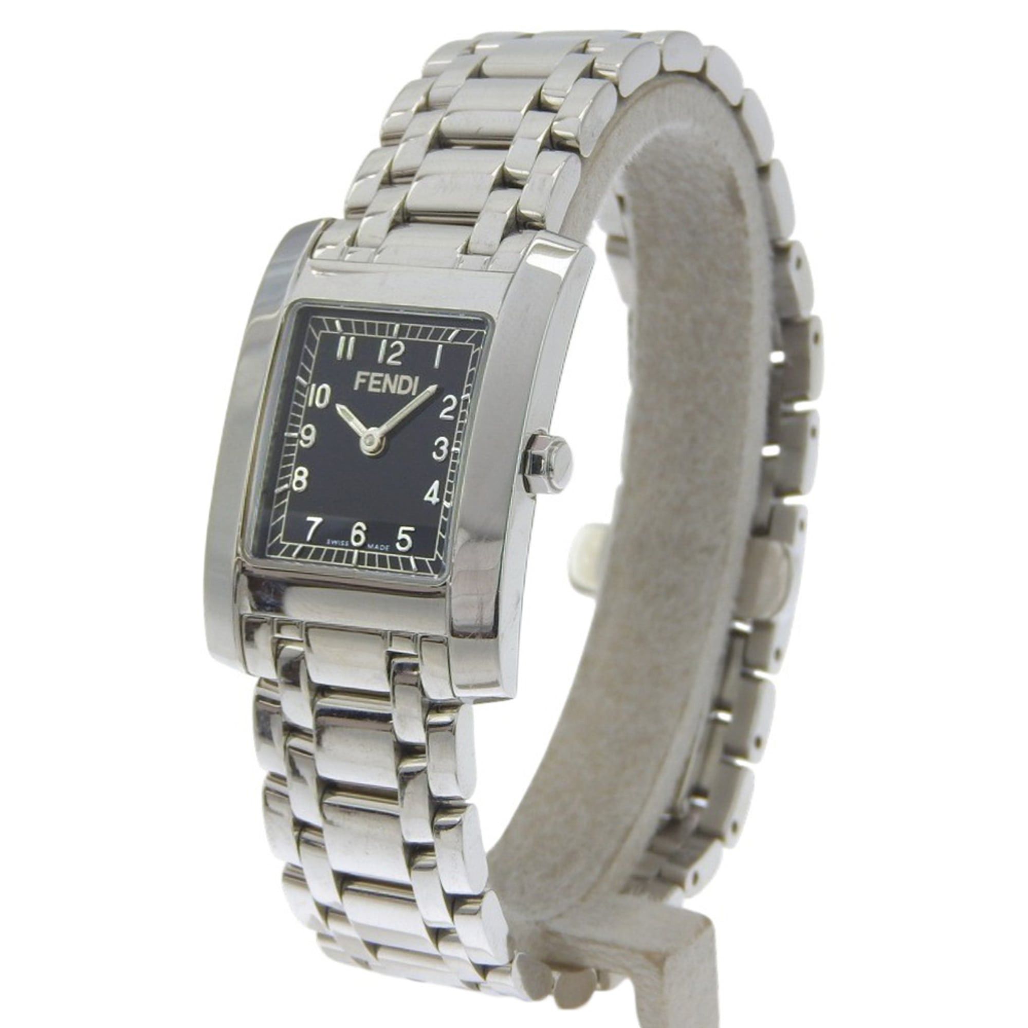 Fendi Fendi Olologi 7000L Stainless Steel Quartz Analog Watch with Black Dial - Women's Size ONE SIZE - 2 Thumbnail