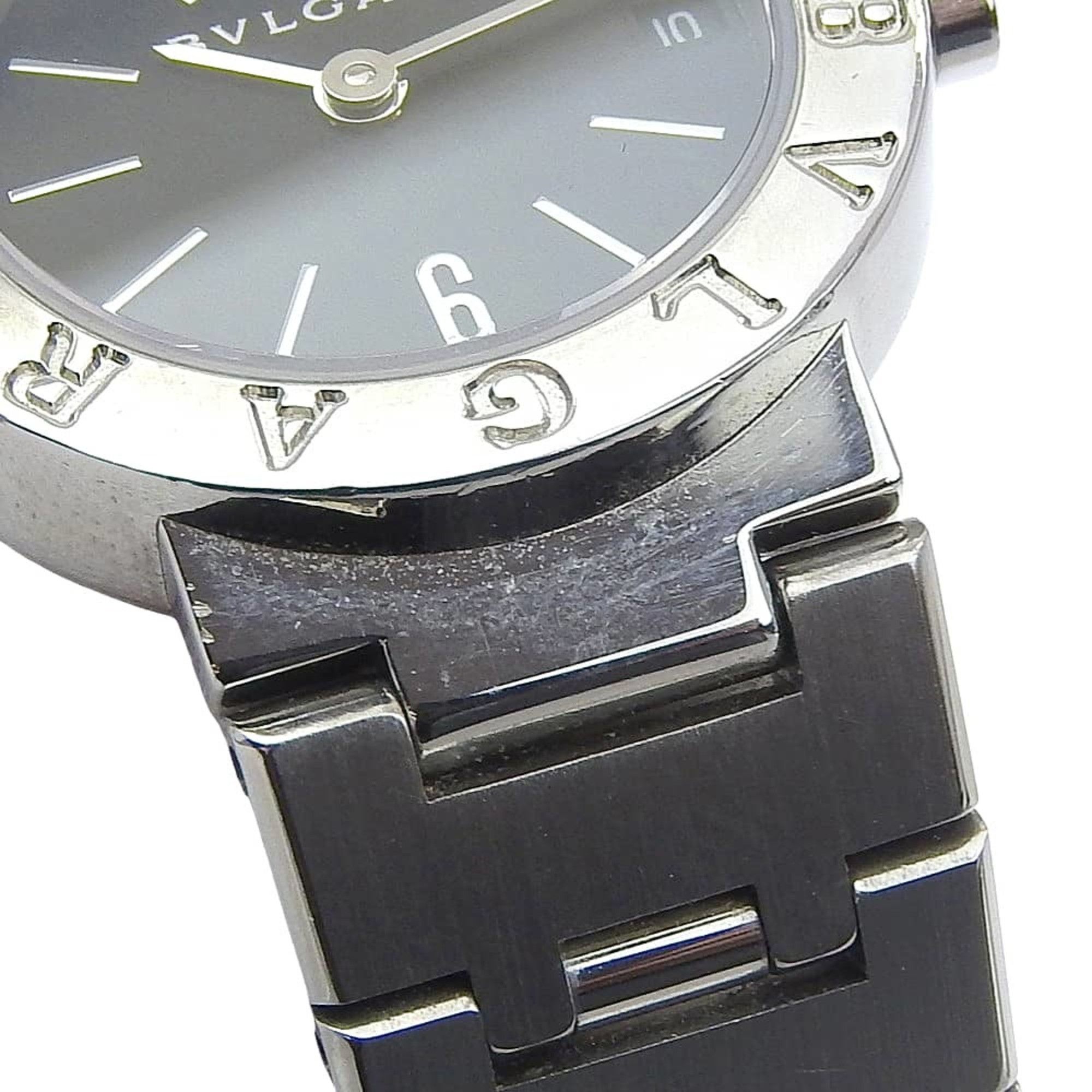 Bvlgari BVLGARI Watch BB23SS Stainless Steel Quartz Analog Display Black Dial Women's Size ONE SIZE - 8 Thumbnail