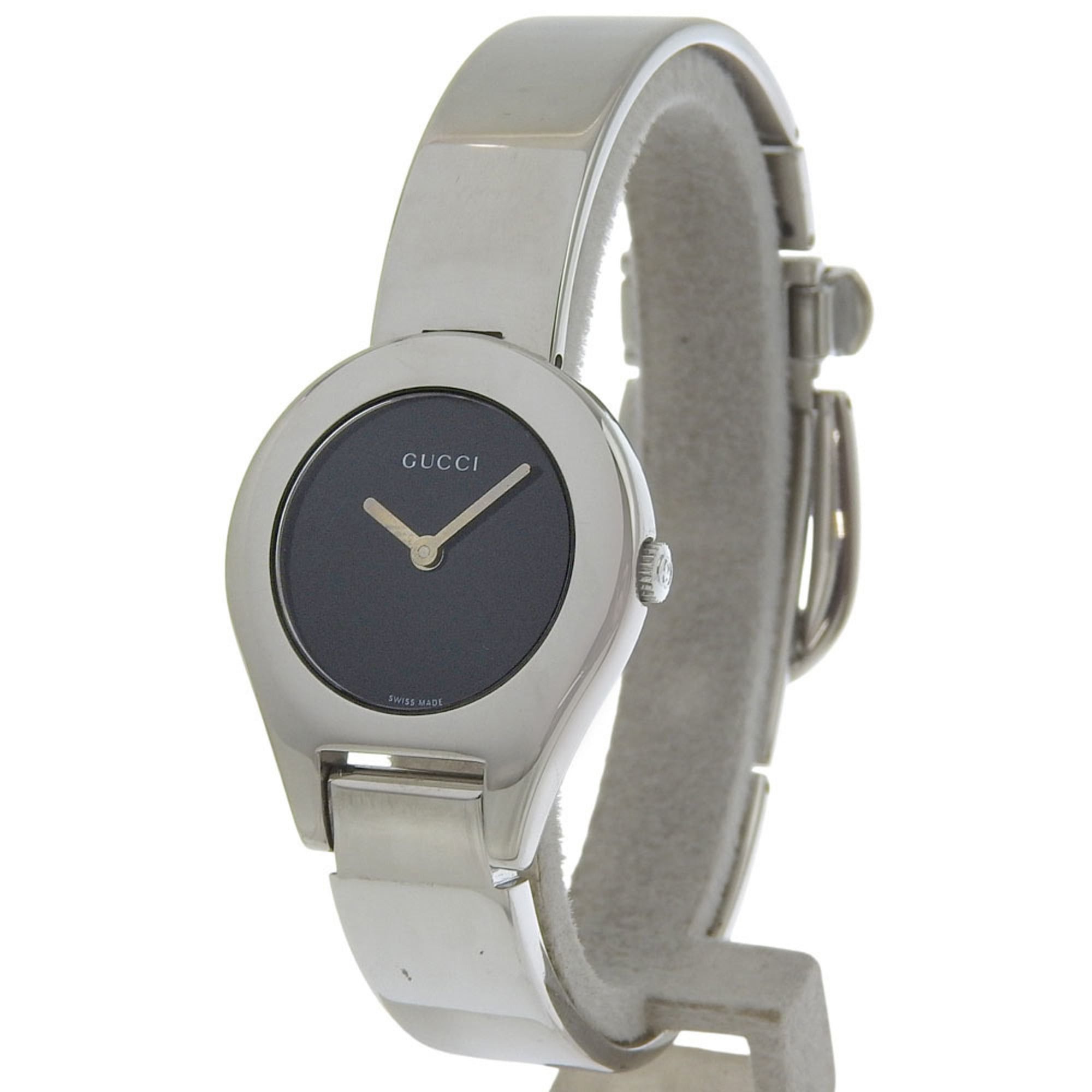 Gucci Gucci watch 6700L stainless steel black quartz analog display dial women's Size ONE SIZE - 2 Thumbnail