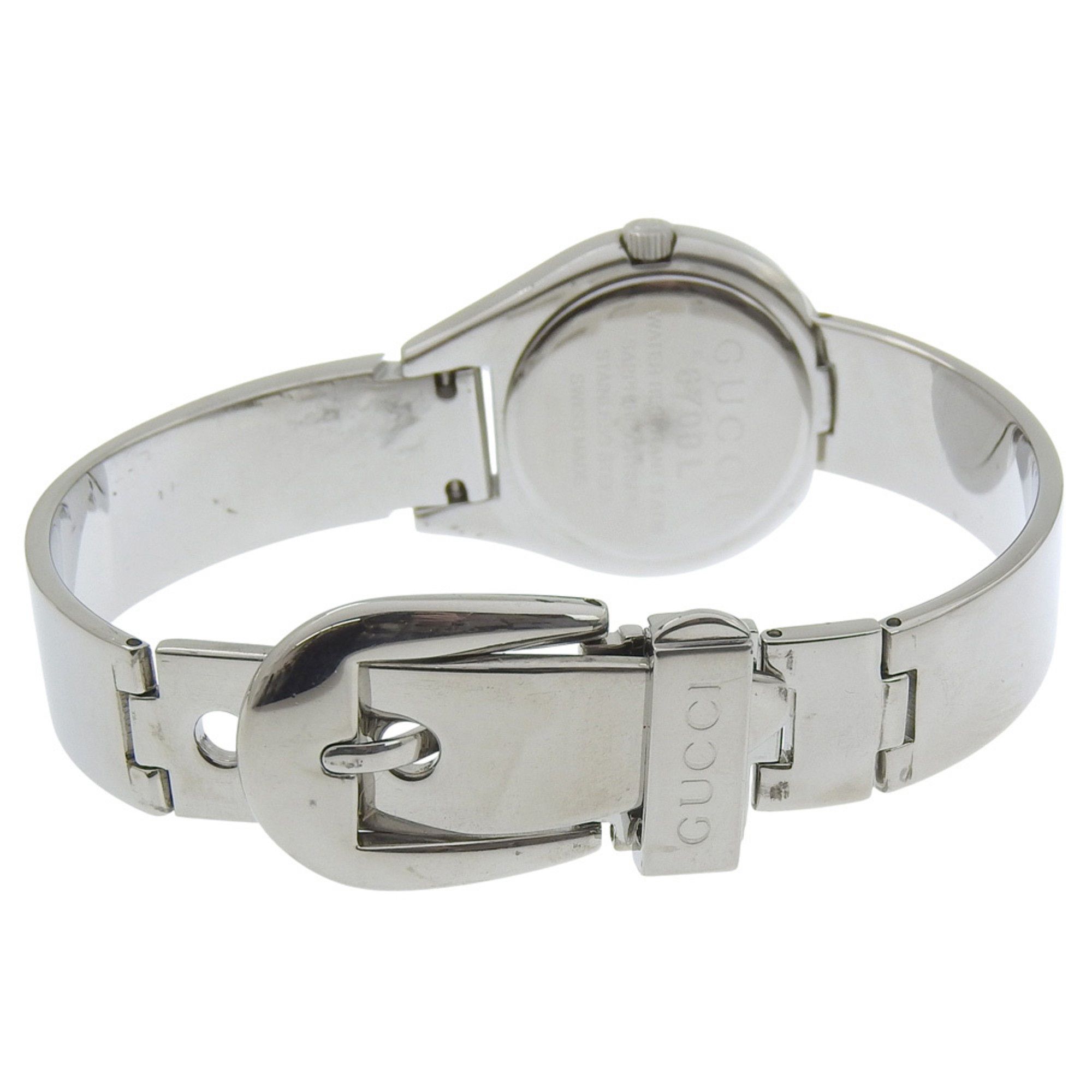 Gucci Gucci watch 6700L stainless steel black quartz analog display dial women's Size ONE SIZE - 5 Thumbnail