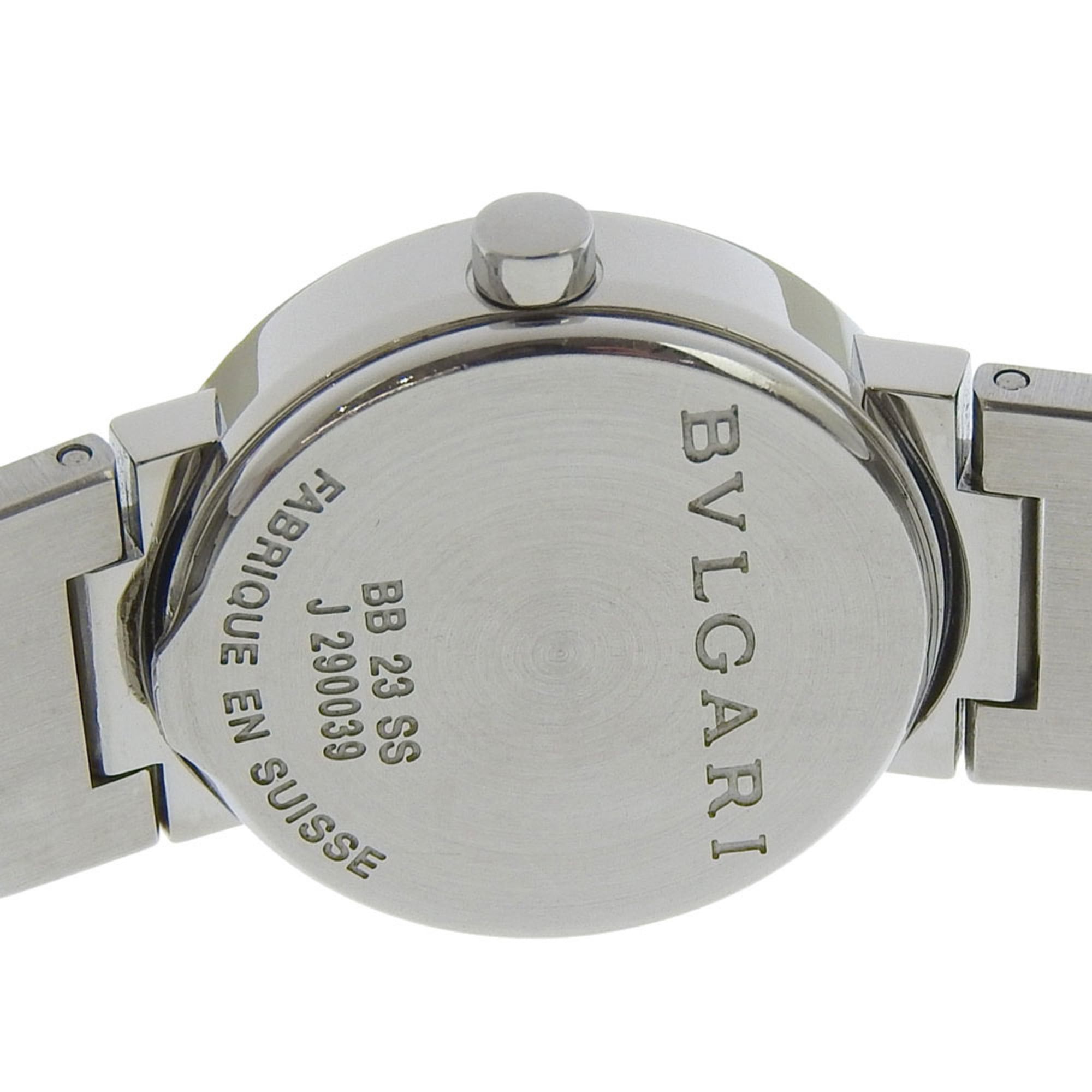 Bvlgari BVLGARI Watch BB23SS Stainless Steel Quartz Analog Display Black Dial Women's Size ONE SIZE - 6 Thumbnail