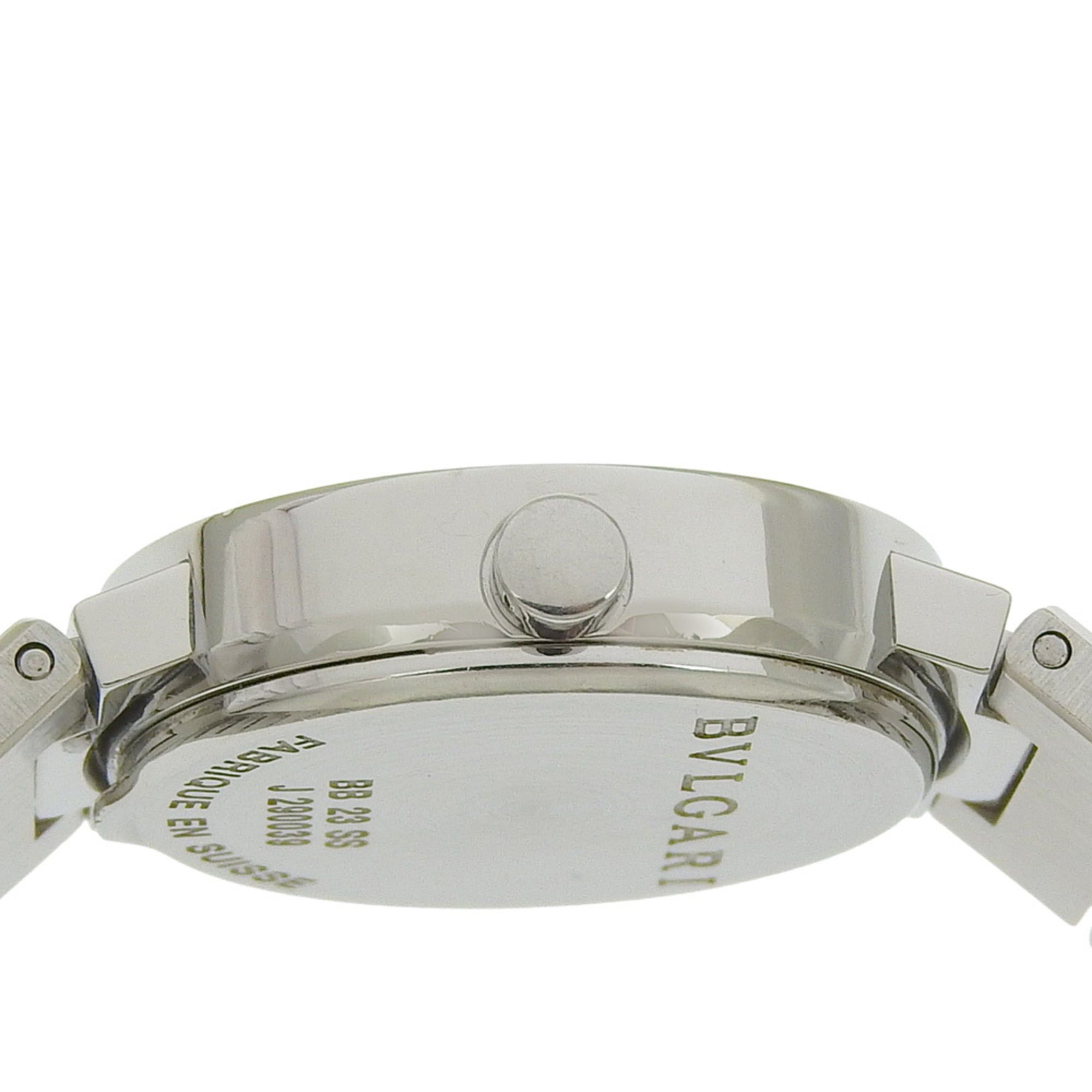 Bvlgari BVLGARI Watch BB23SS Stainless Steel Quartz Analog Display Black Dial Women's Size ONE SIZE - 7 Thumbnail