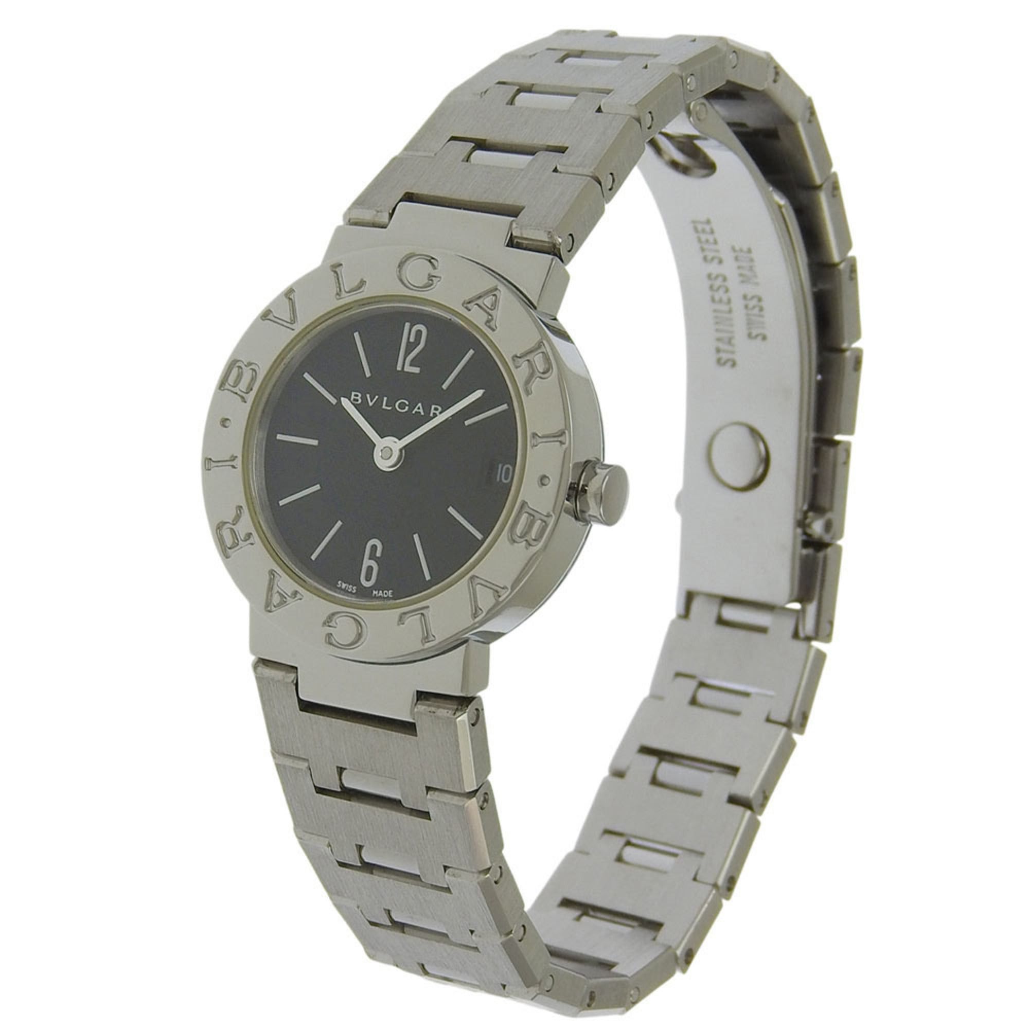 Bvlgari BVLGARI Watch BB23SS Stainless Steel Quartz Analog Display Black Dial Women's Size ONE SIZE - 2 Thumbnail