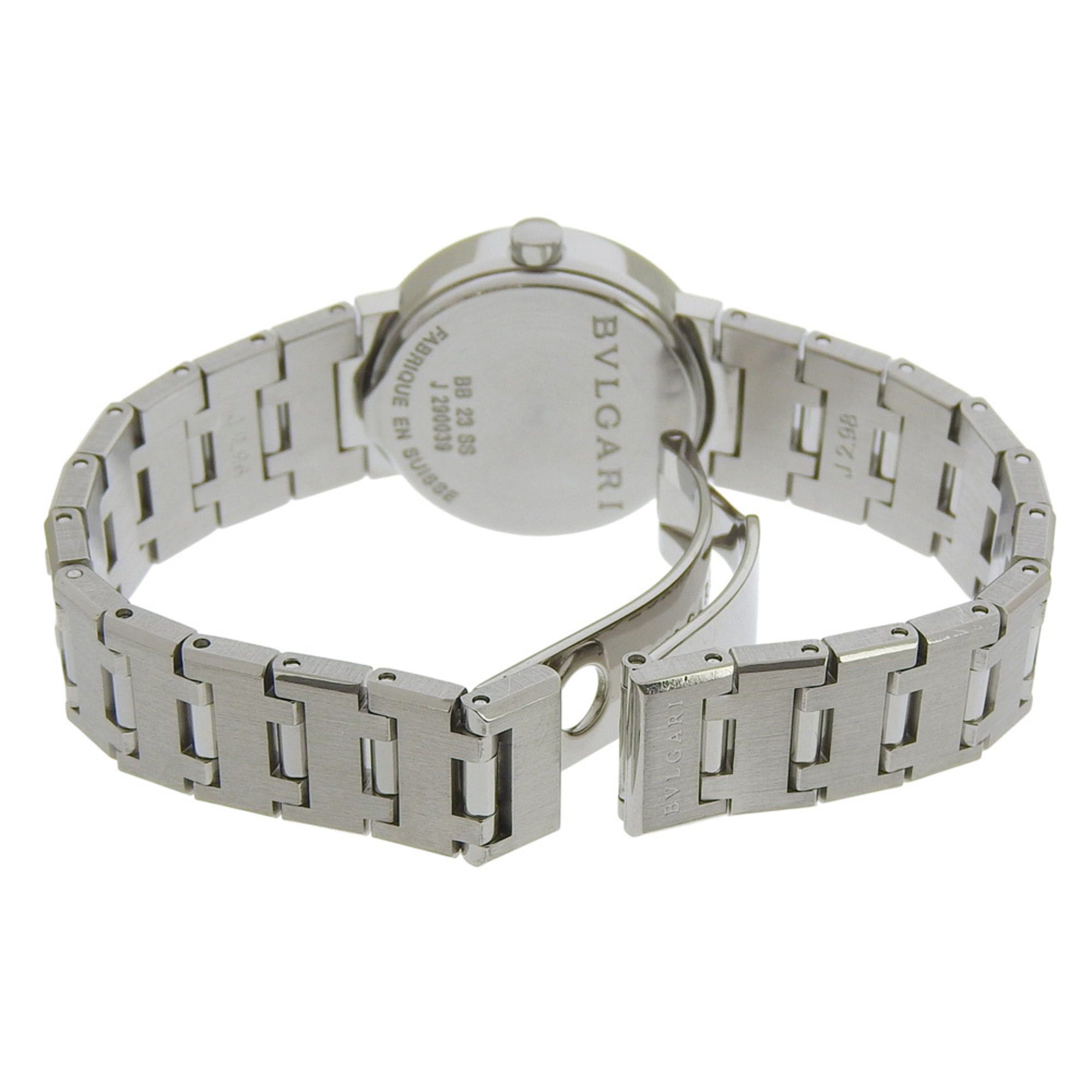 Bvlgari BVLGARI Watch BB23SS Stainless Steel Quartz Analog Display Black Dial Women's Size ONE SIZE - 5 Thumbnail