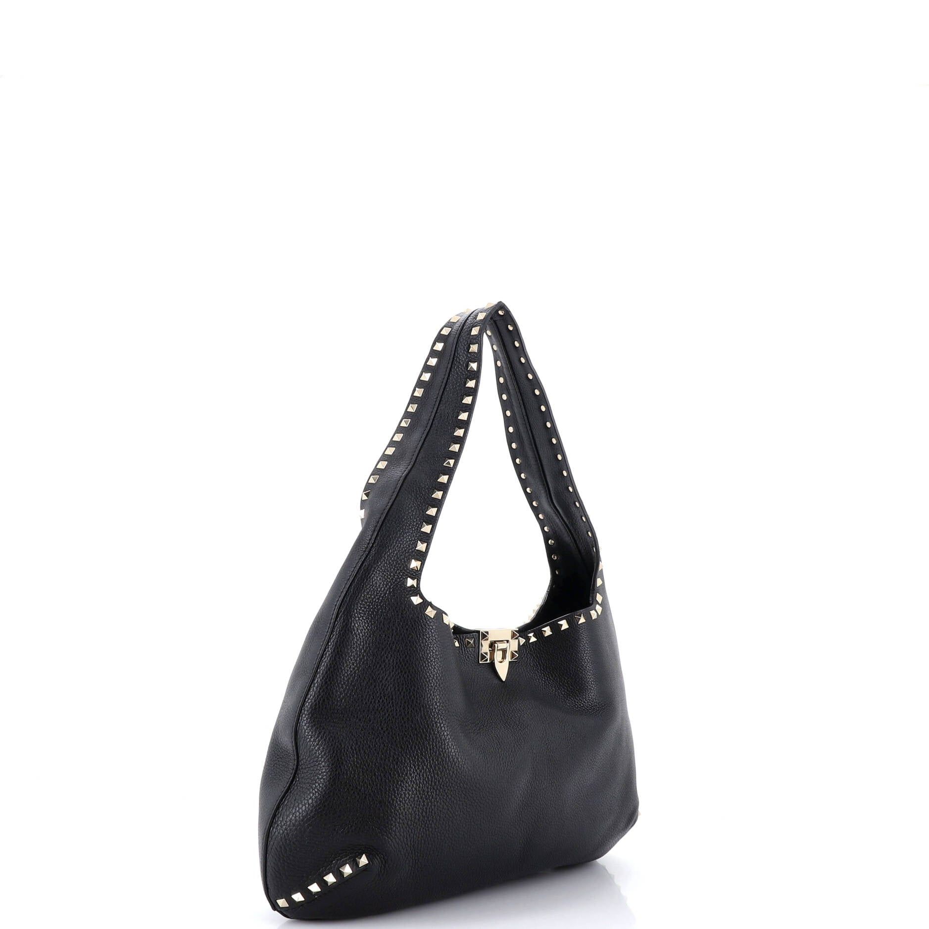Valentino Rockstud Flip Lock Hobo Size ONE SIZE - 2 Thumbnail
