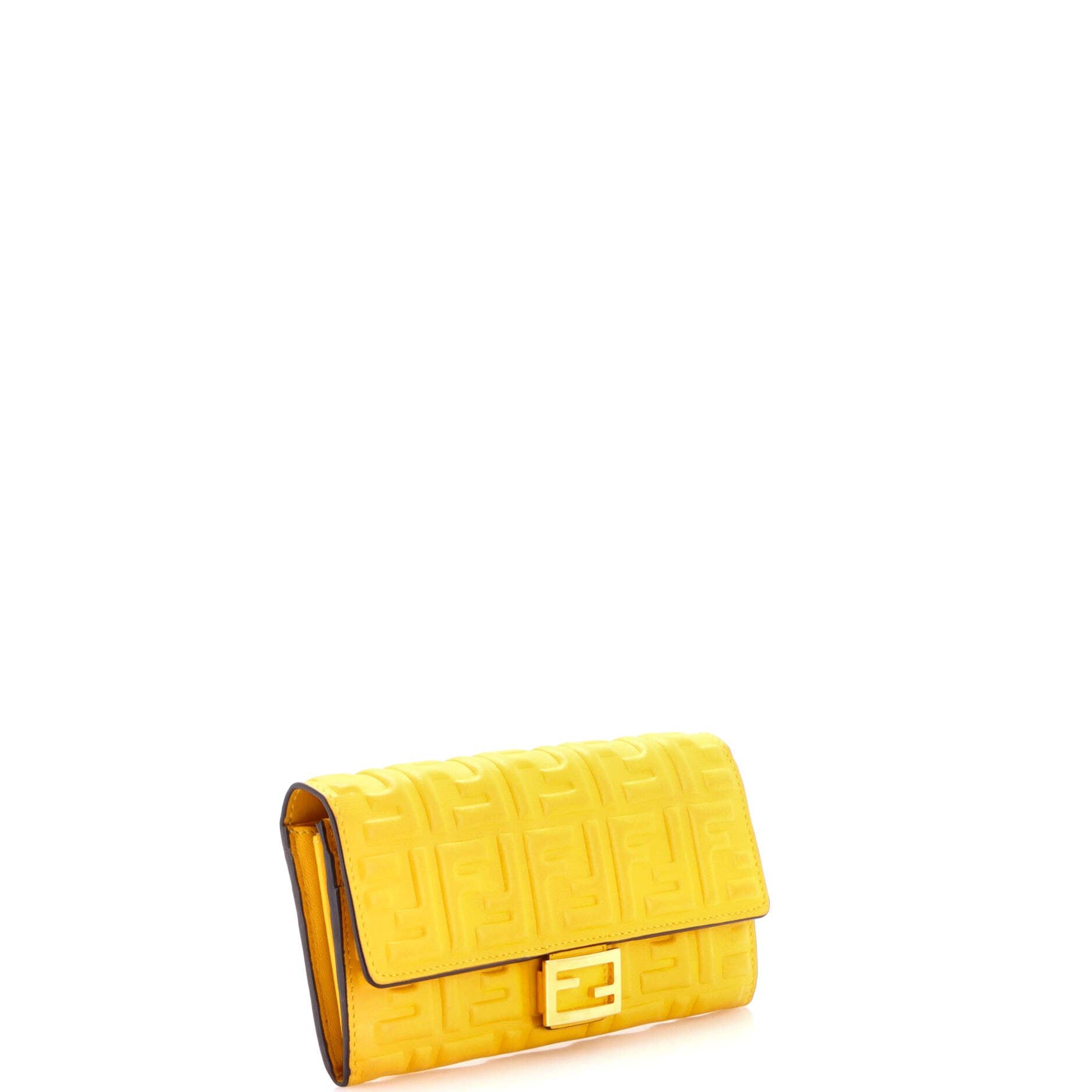 Fendi Baguette Continental Wallet Size ONE SIZE - 2 Thumbnail