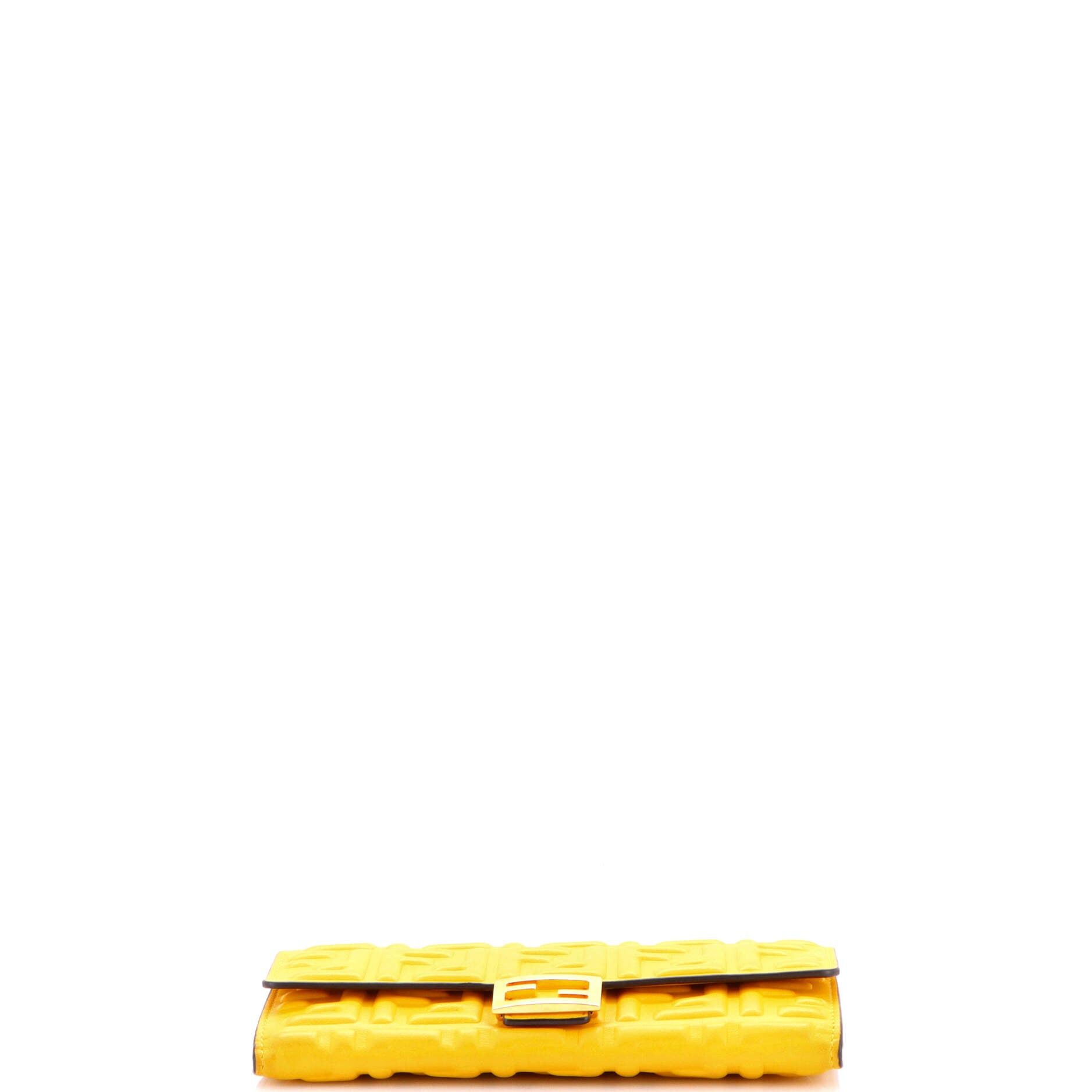 Fendi Baguette Continental Wallet Size ONE SIZE - 4 Thumbnail