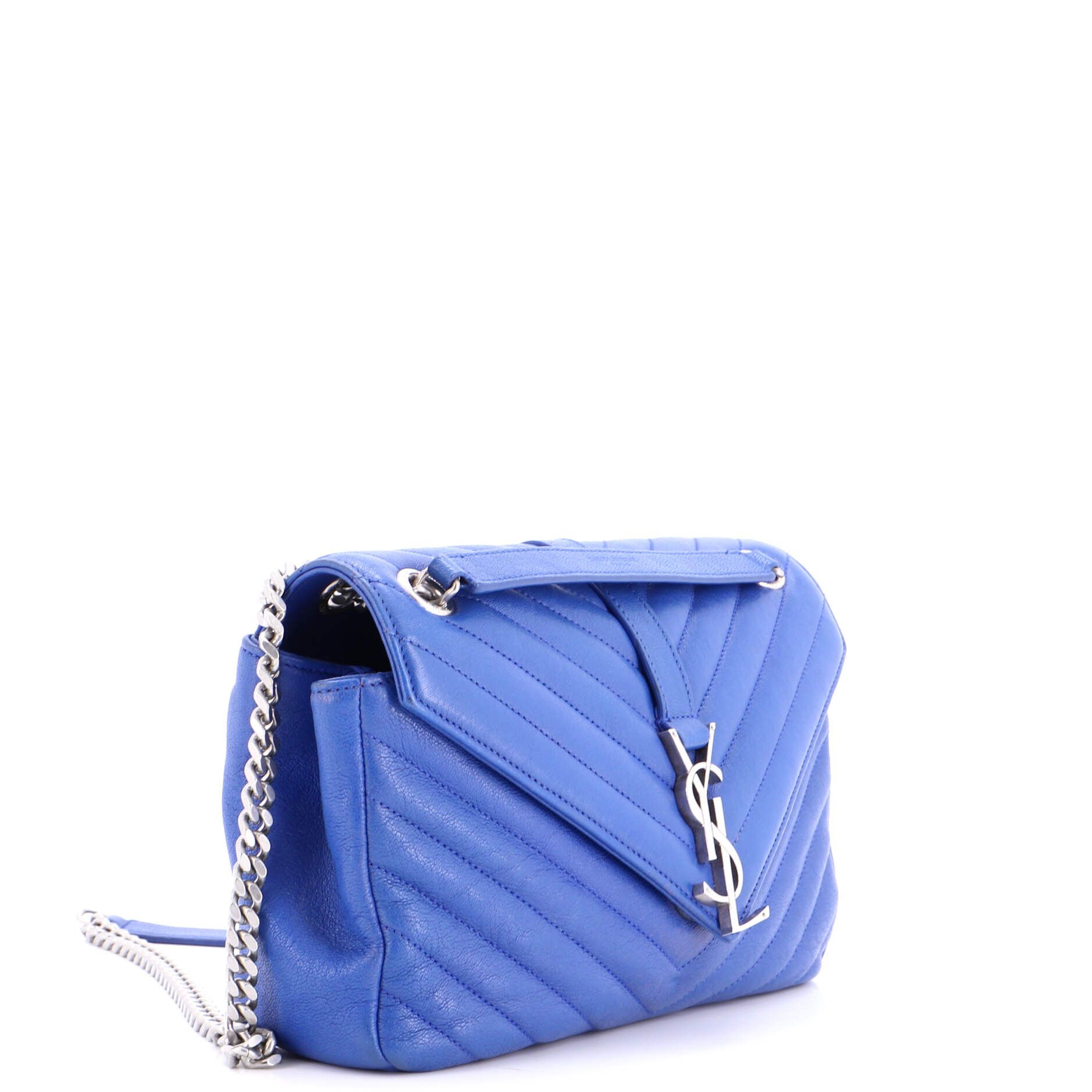 Saint Laurent Paris Classic Monogram Slouchy Envelope Satchel Size ONE SIZE - 2 Thumbnail