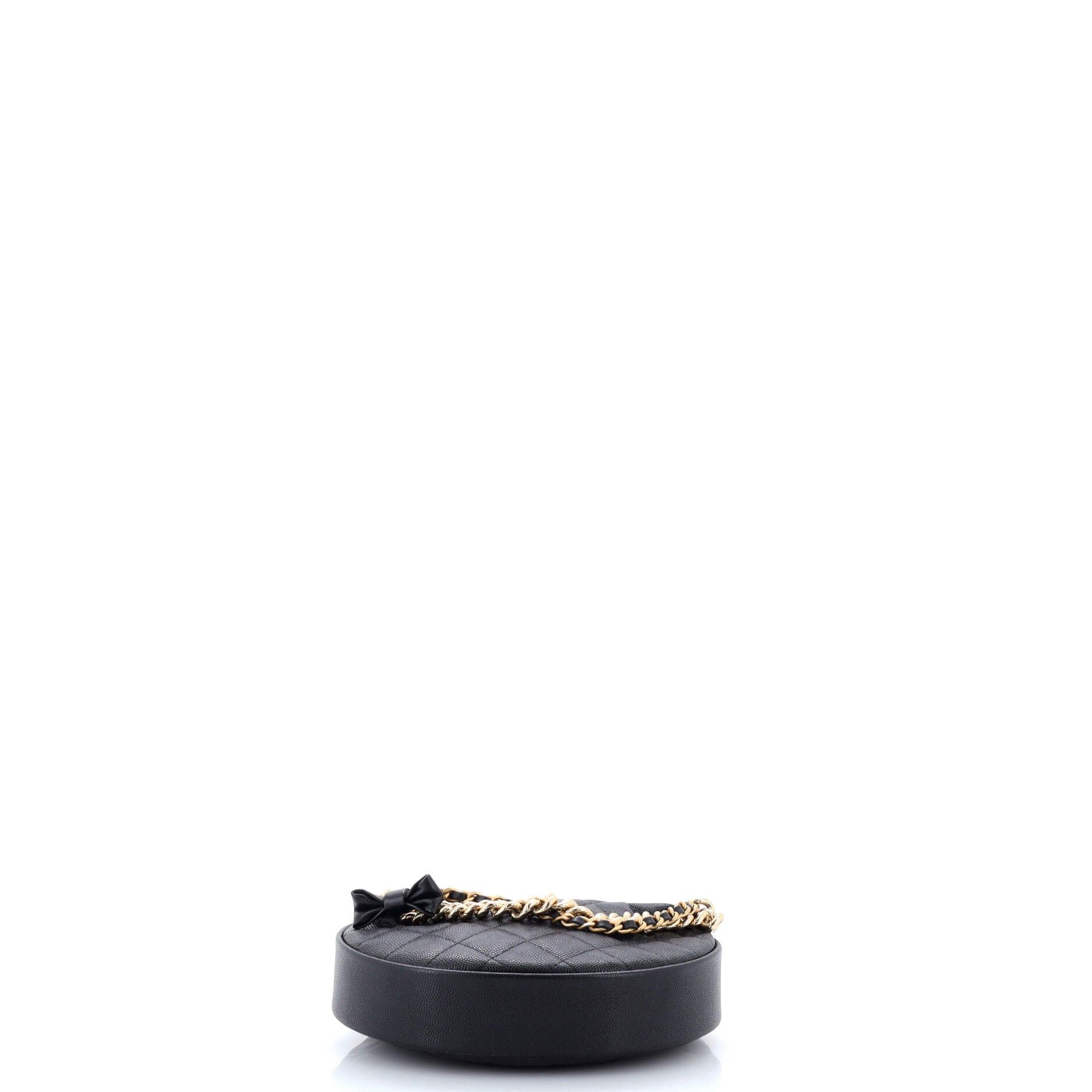 Chanel Double Chain Bow Hobo Pouch Size ONE SIZE - 4 Thumbnail