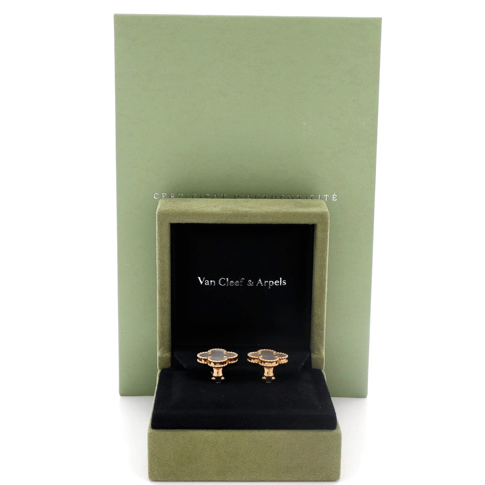 Van Cleef & Arpels Vintage Alhambra Earrings Size ONE SIZE - 2 Thumbnail