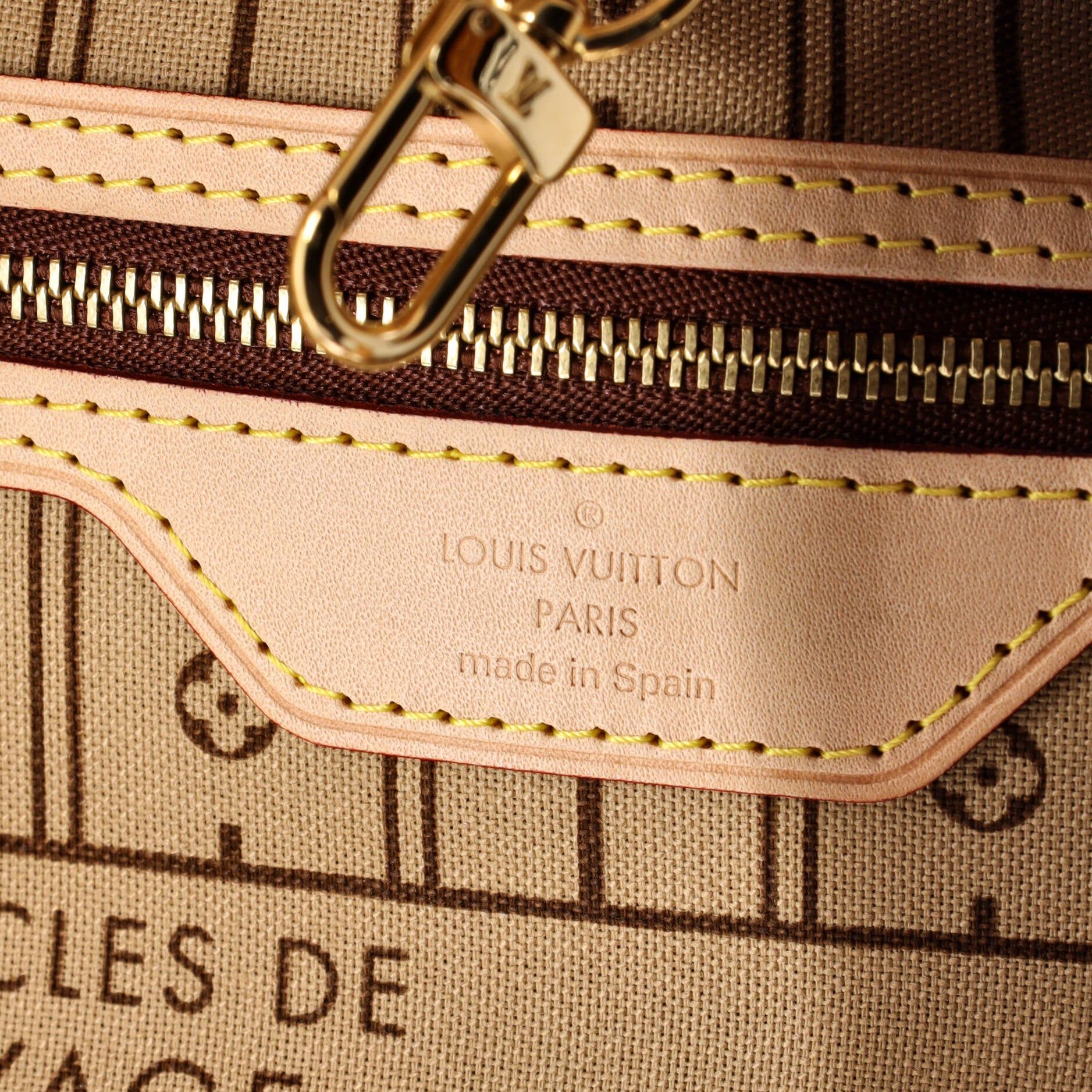 Louis Vuitton Neverfull Tote Size ONE SIZE - 6 Thumbnail
