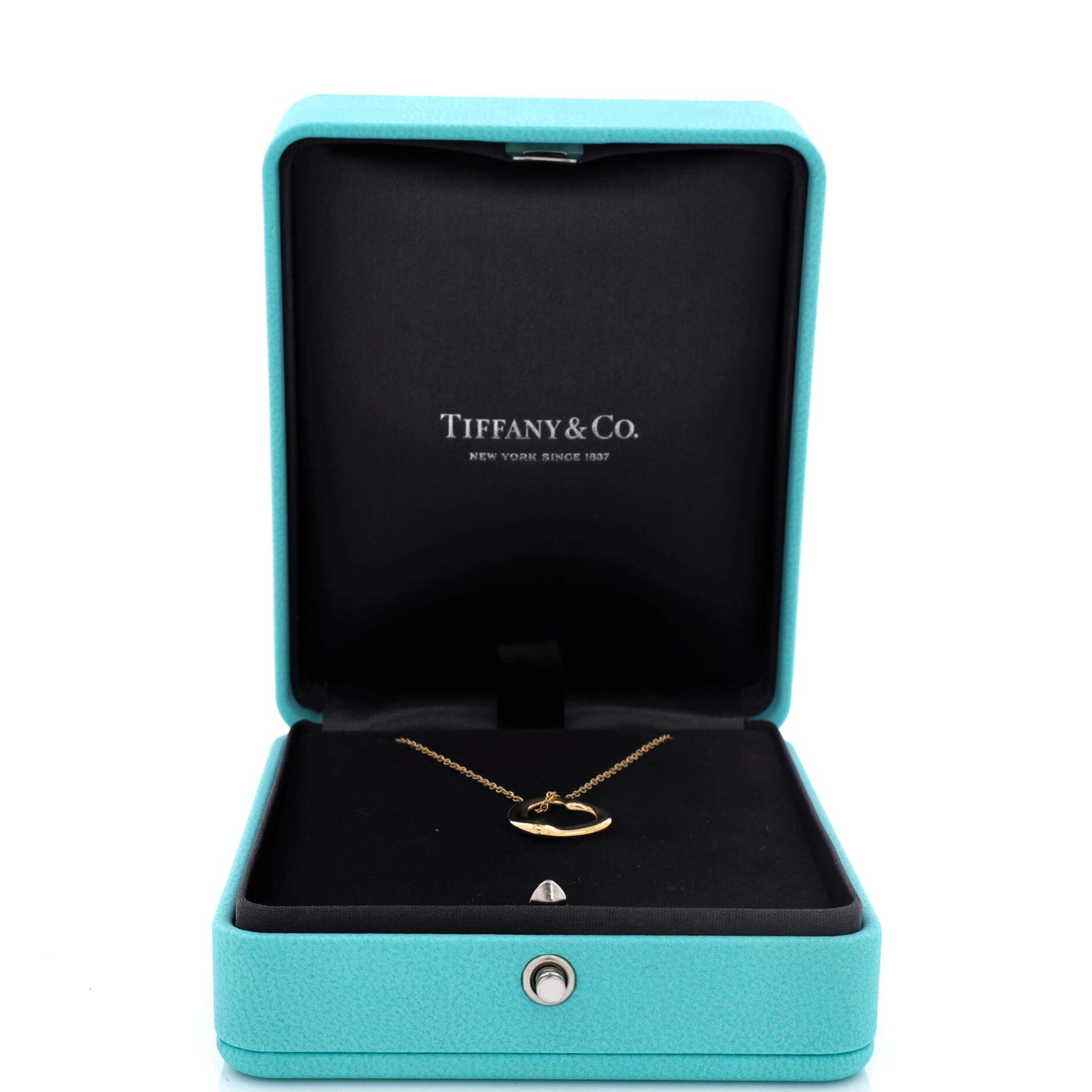 Tiffany & Co. Elsa Peretti Open Heart Pendant Necklace Size ONE SIZE - 2 Thumbnail
