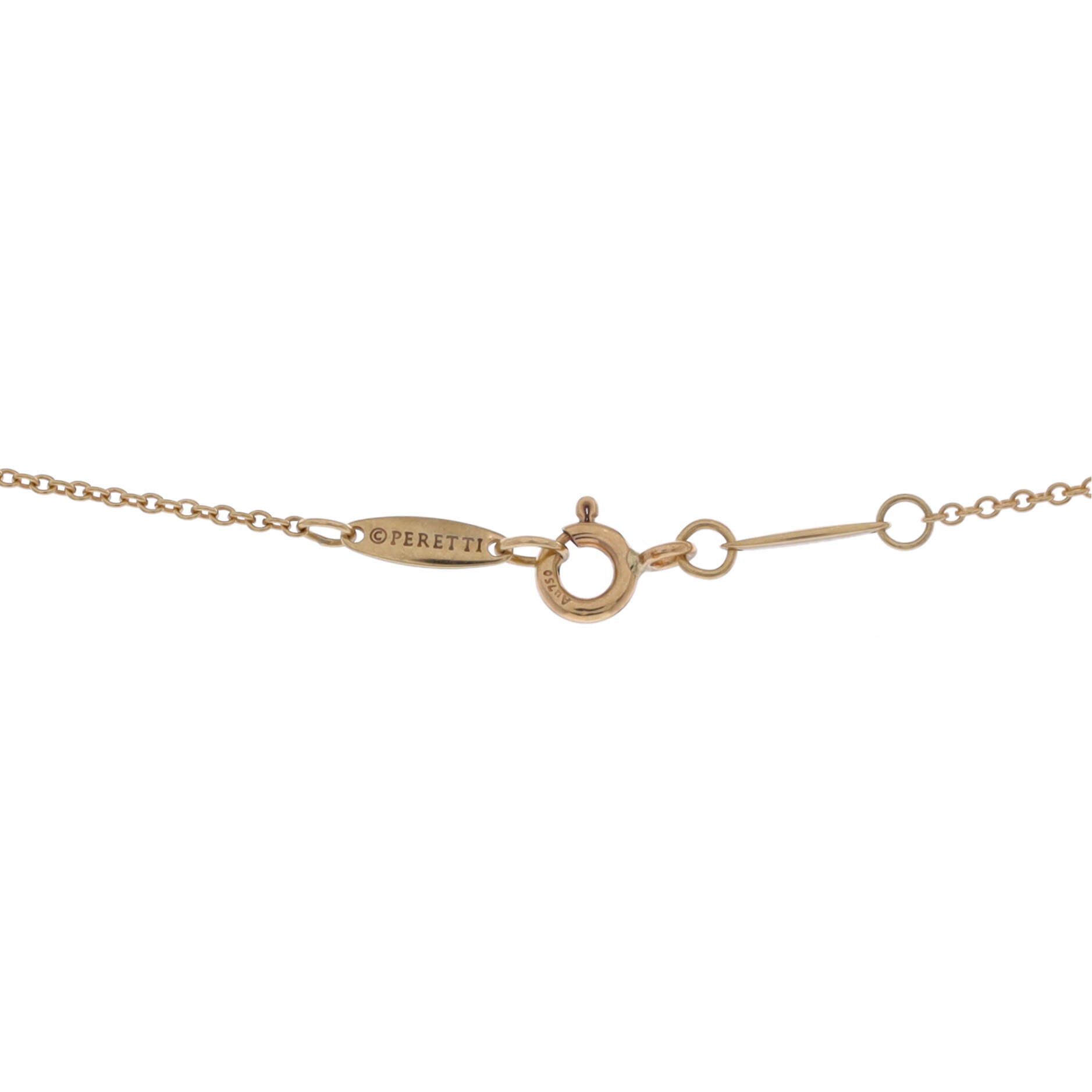 Tiffany & Co. Elsa Peretti Open Heart Pendant Necklace Size ONE SIZE - 4 Thumbnail