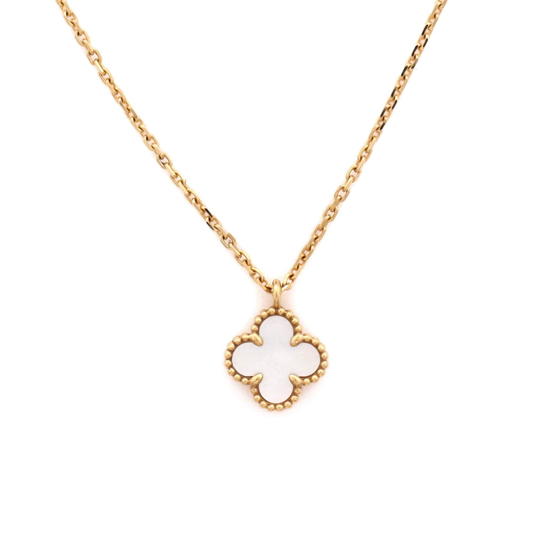 Van Cleef & Arpels Sweet Alhambra Pendant Necklace Size ONE SIZE - 4 Thumbnail