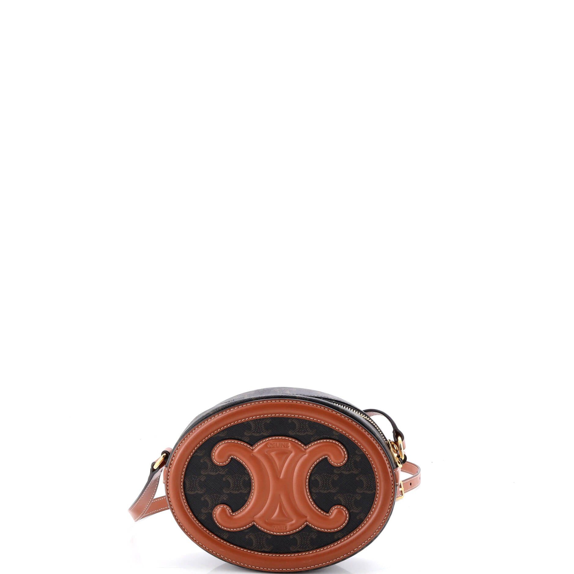 Celine Triomphe Oval Crossbody Bag Size ONE SIZE - 3 Thumbnail