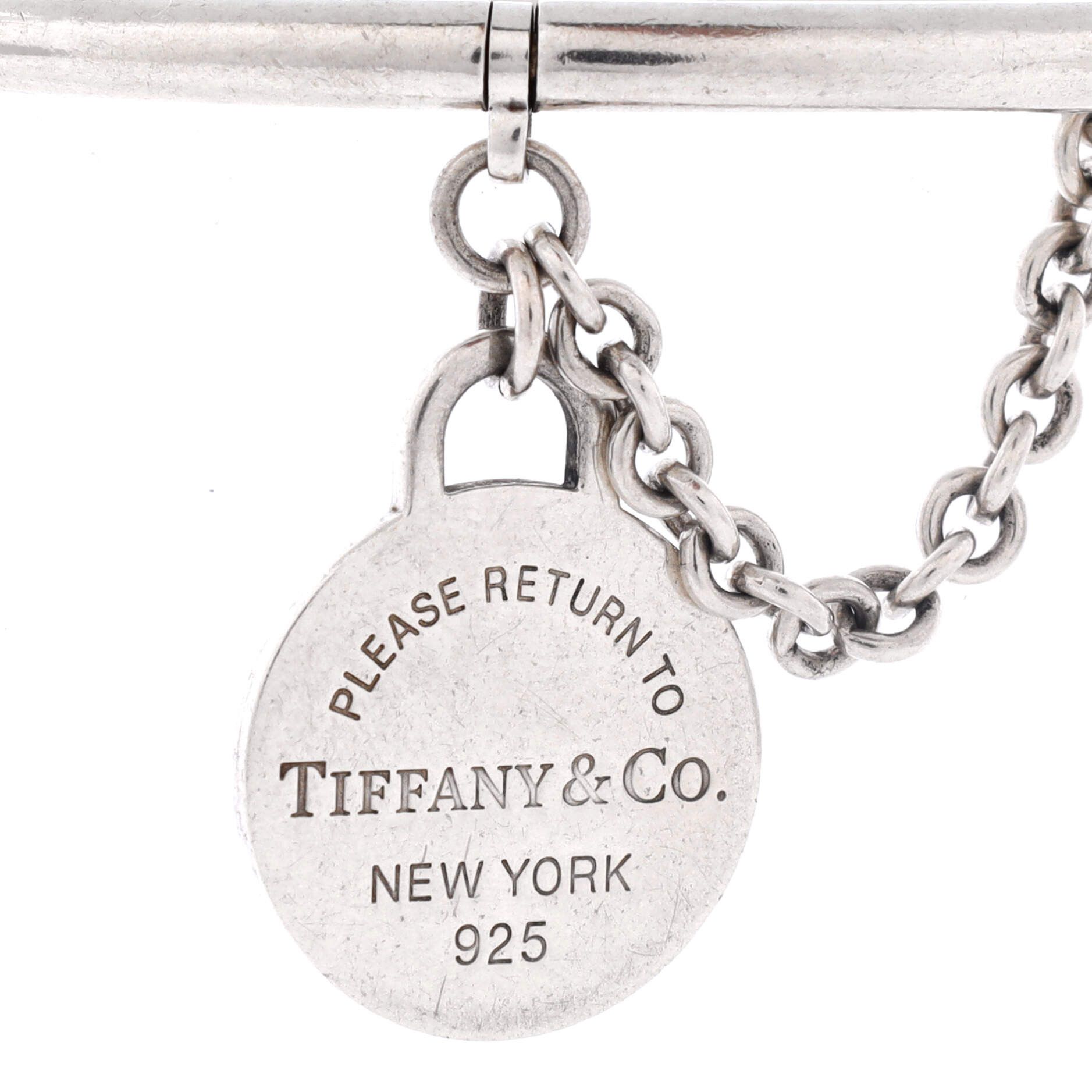 Tiffany & Co. Return to Tiffany Chain Bangle Bracelet Size ONE SIZE - 3 Thumbnail