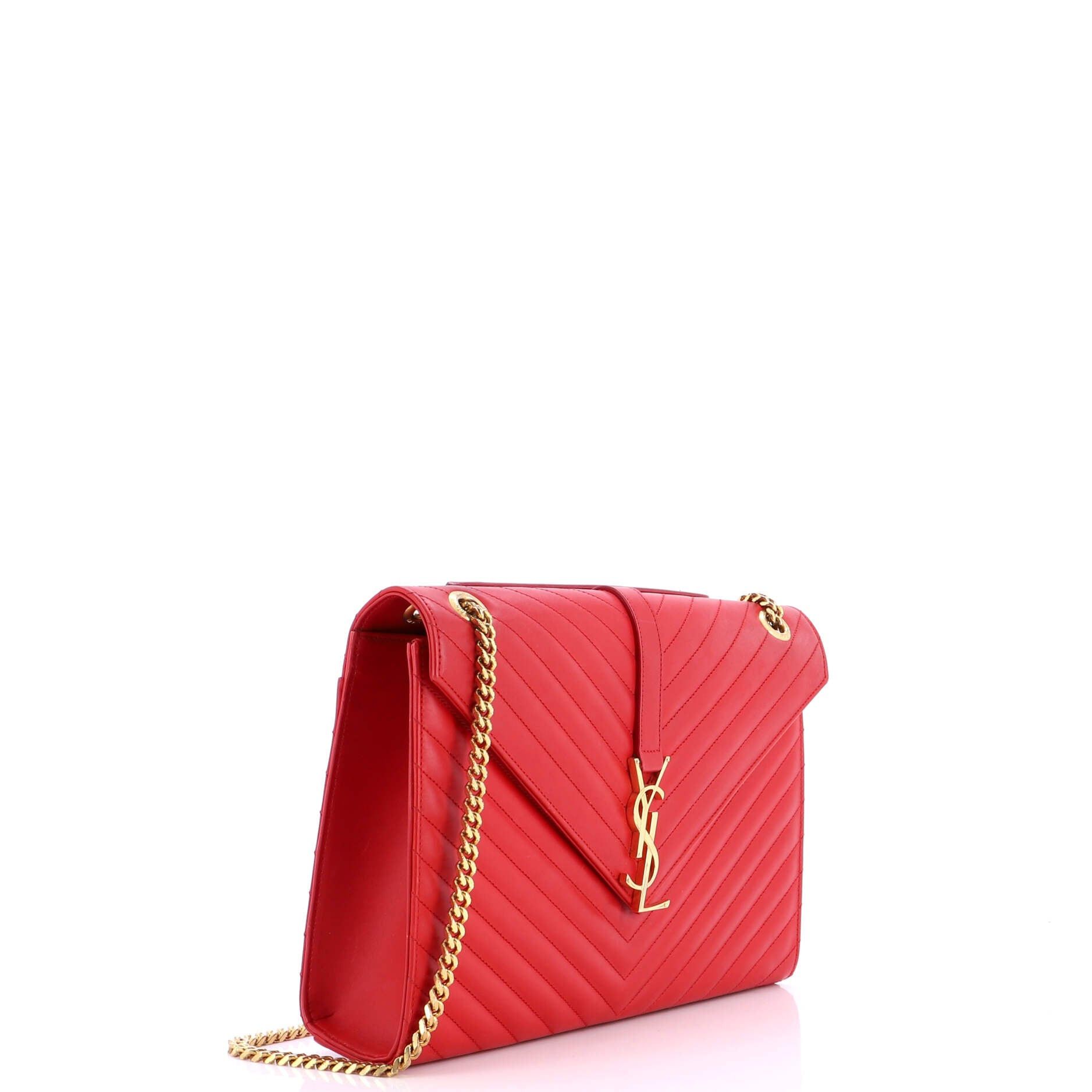 Saint Laurent Paris Classic Monogram Envelope Satchel Size ONE SIZE - 2 Thumbnail