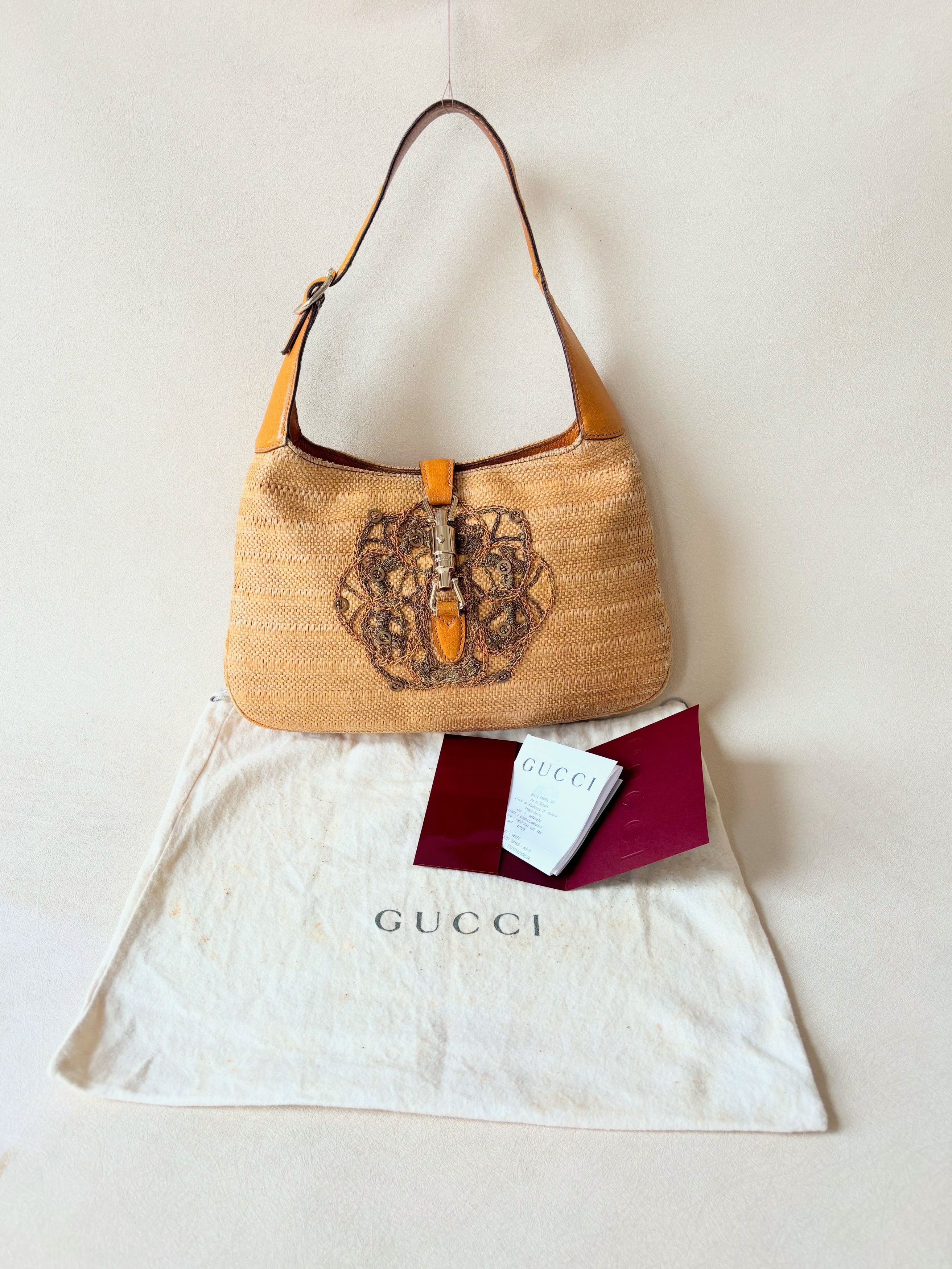 Gucci Sac Jackie Raphia Size ONE SIZE - 3 Thumbnail