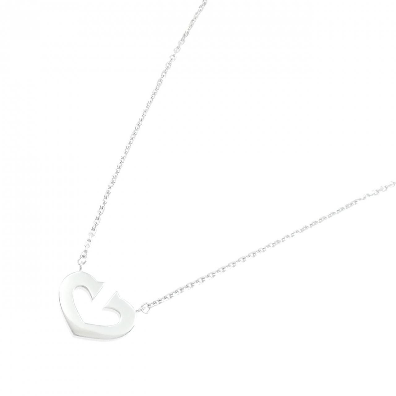Cartier Cartier Cartier C Heart 750 White Gold Necklace Precious Metal Necklace CRB7008100 DUTY FREE for USA Size ONE SIZE - 2 Thumbnail