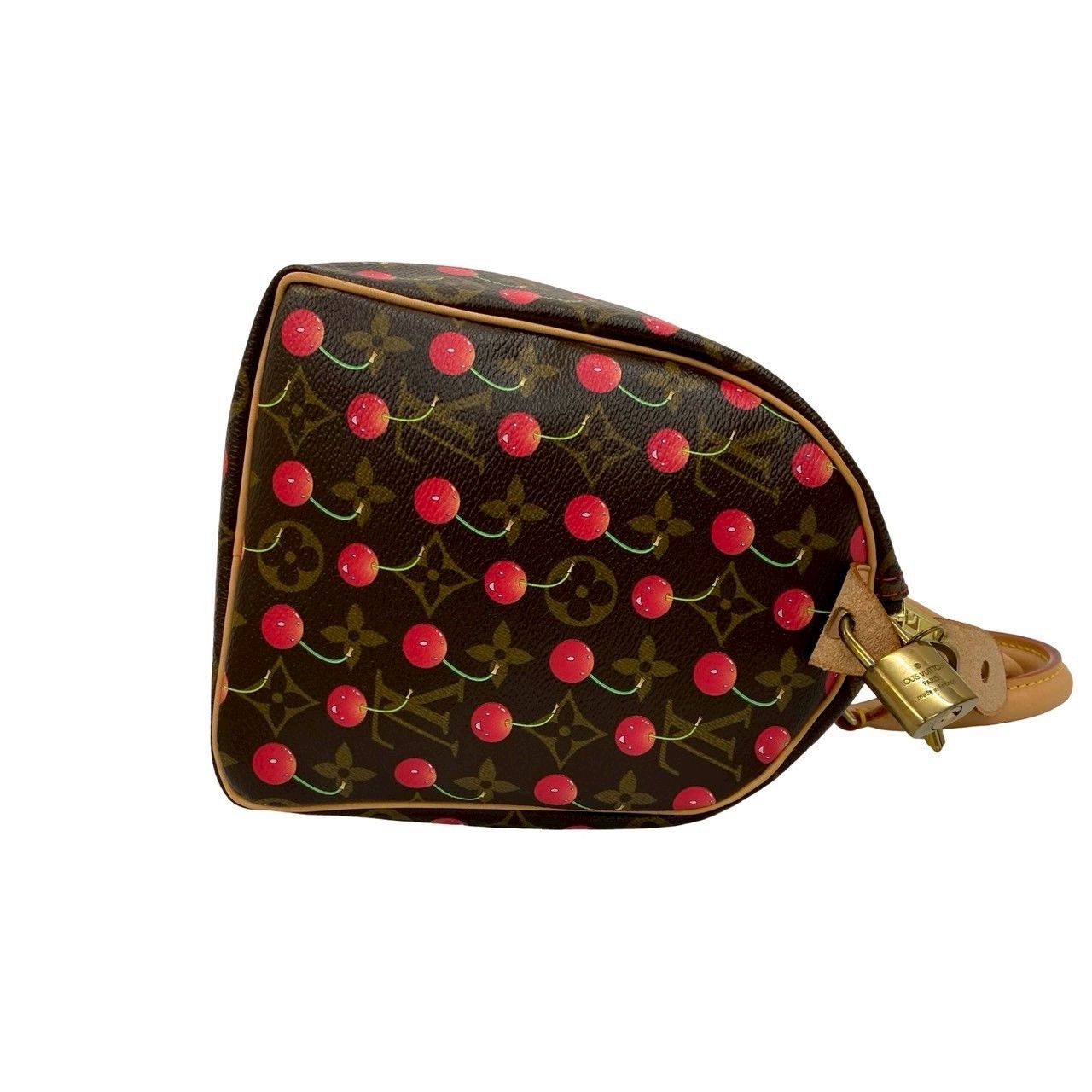 Louis Vuitton Louis Vuitton Louis Vuitton Speedy 25 Monogram Cherry handbag Textile Handbag DUTY FREE for USA Size ONE SIZE - 7 Thumbnail