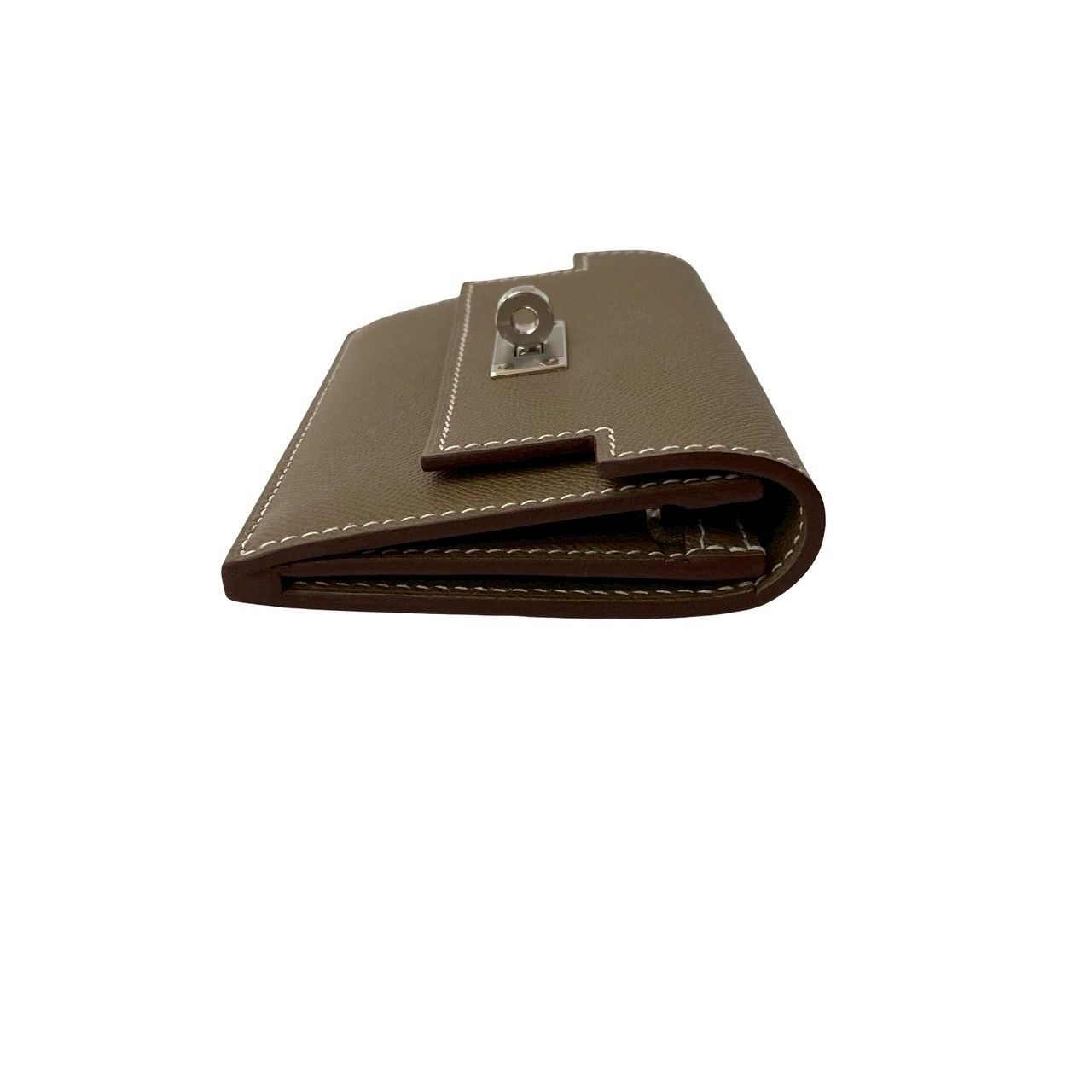 Hermes Hermes Hermes Kelly Pocket Slim Wallet Coin Case Leather Coin Case Stamp W (2024) DUTY FREE for USA Size ONE SIZE - 6 Thumbnail