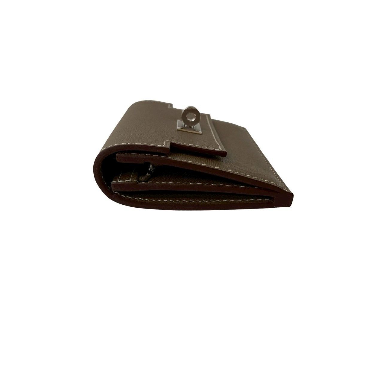Hermes Hermes Hermes Kelly Pocket Slim Wallet Coin Case Leather Coin Case Stamp W (2024) DUTY FREE for USA Size ONE SIZE - 5 Thumbnail