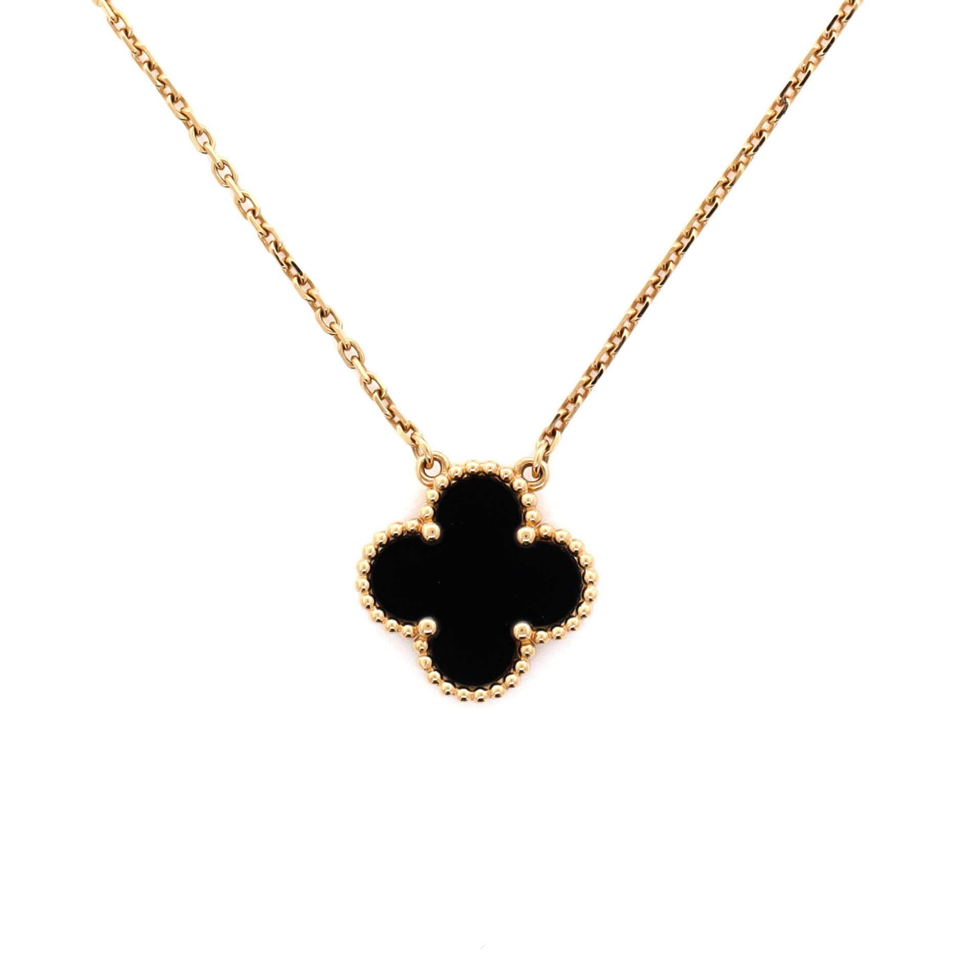 Van Cleef & Arpels Vintage Alhambra Pendant Necklace Size ONE SIZE - 4 Thumbnail