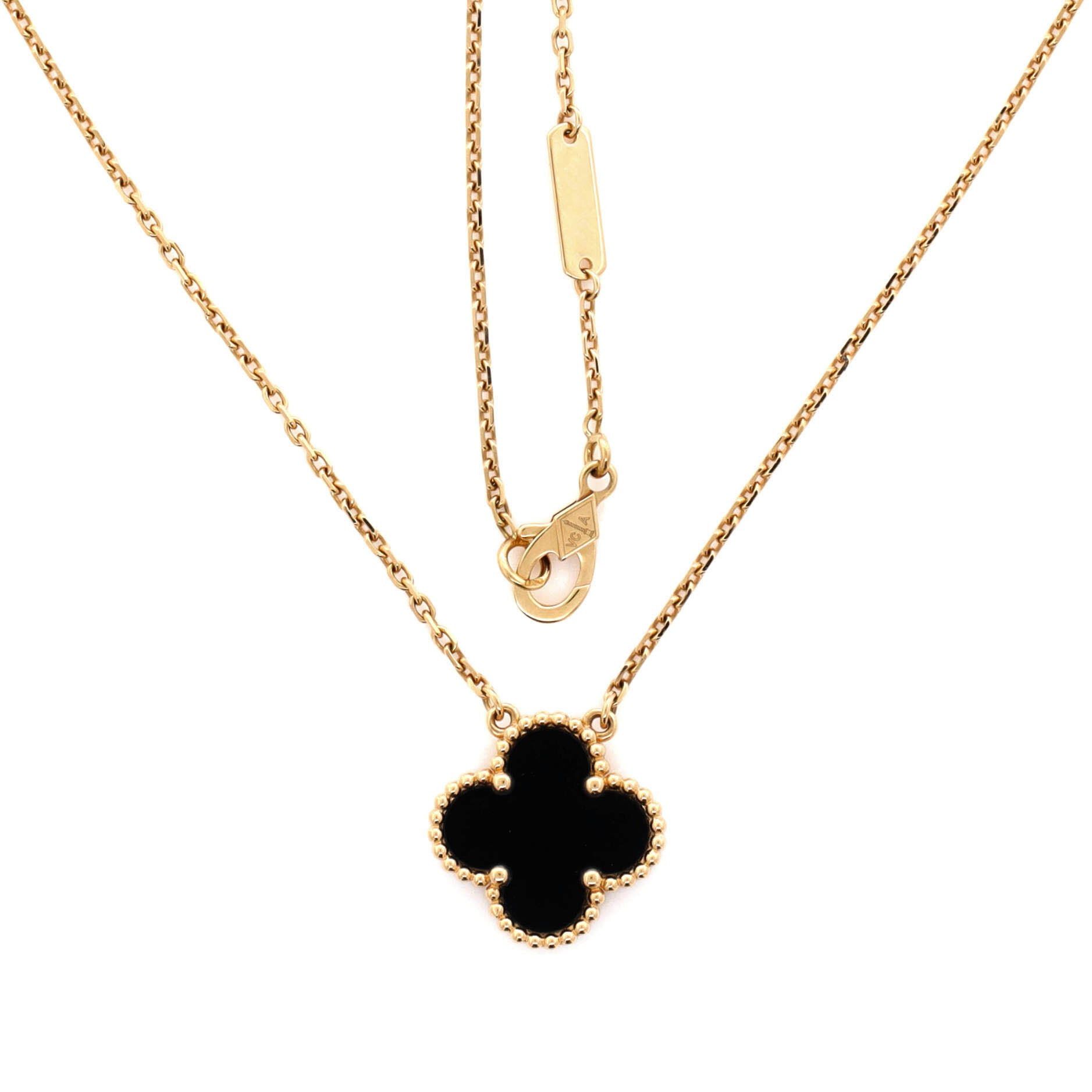 Van Cleef & Arpels Vintage Alhambra Pendant Necklace Size ONE SIZE - 3 Thumbnail