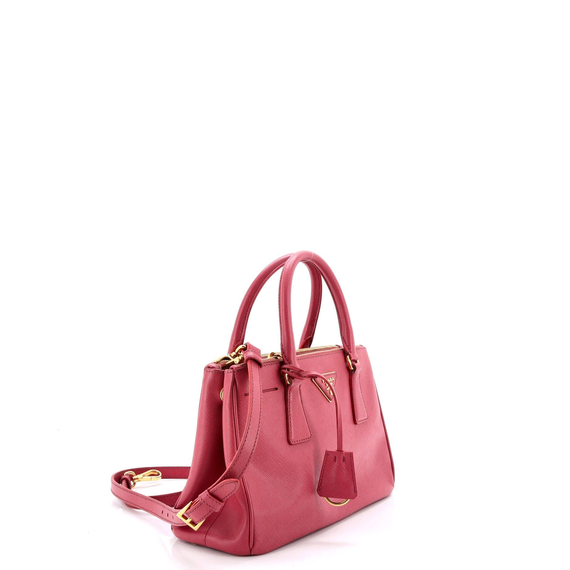 Prada Galleria Double Zip Tote Size ONE SIZE - 2 Thumbnail