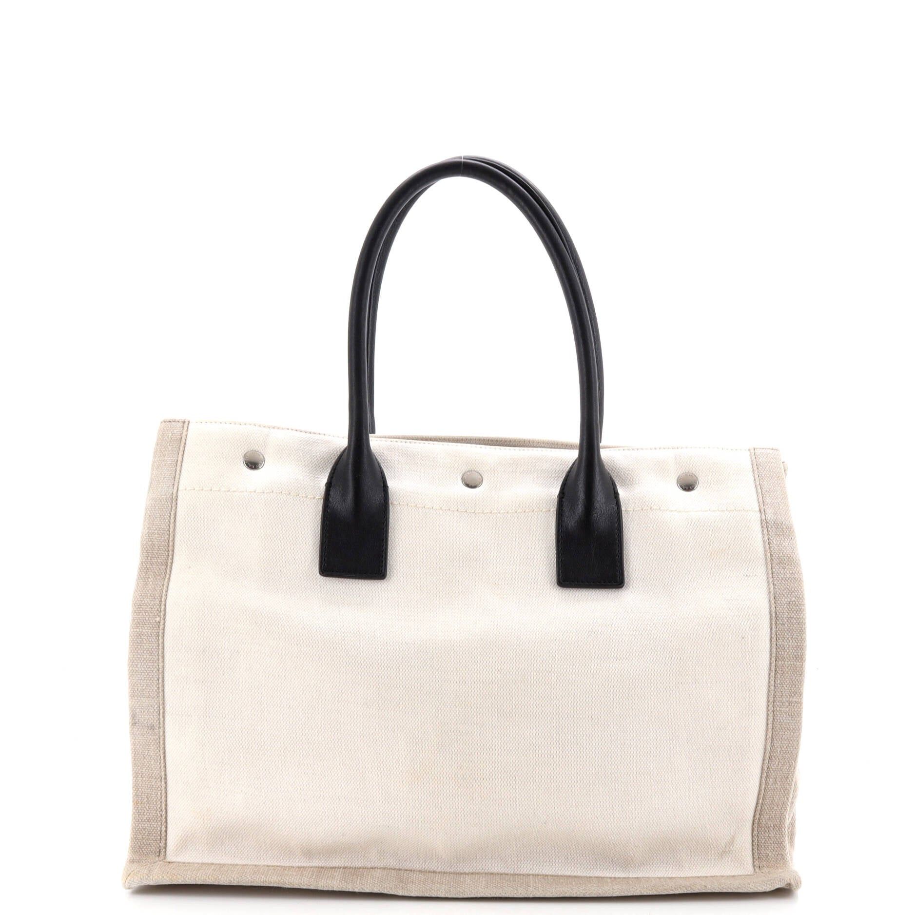 Saint Laurent Paris Rive Gauche Shopper Tote Size ONE SIZE - 3 Thumbnail