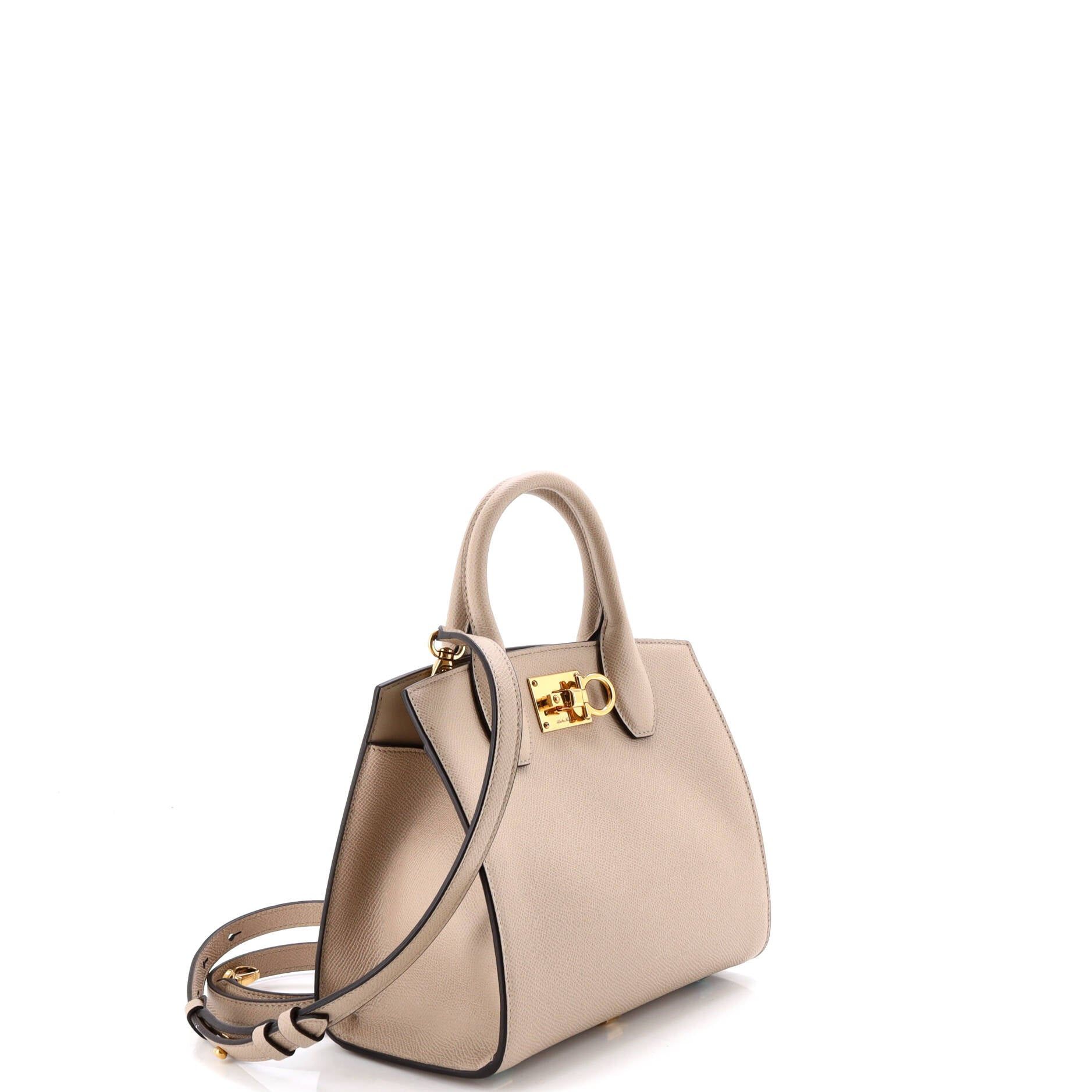 Salvatore Ferragamo Studio Top Handle Box Bag Size ONE SIZE - 2 Thumbnail