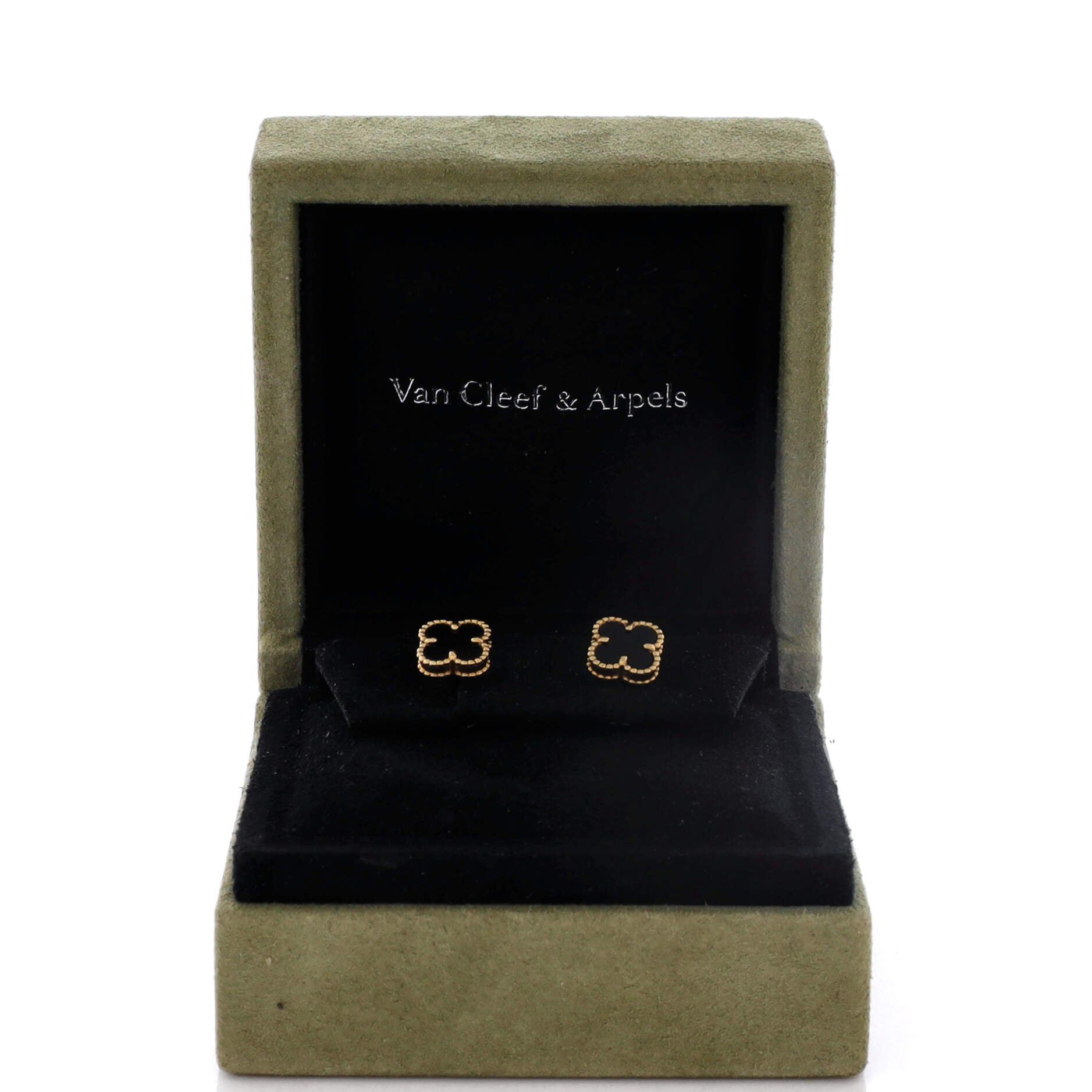 Van Cleef & Arpels Sweet Alhambra Stud Earrings Size ONE SIZE - 2 Thumbnail