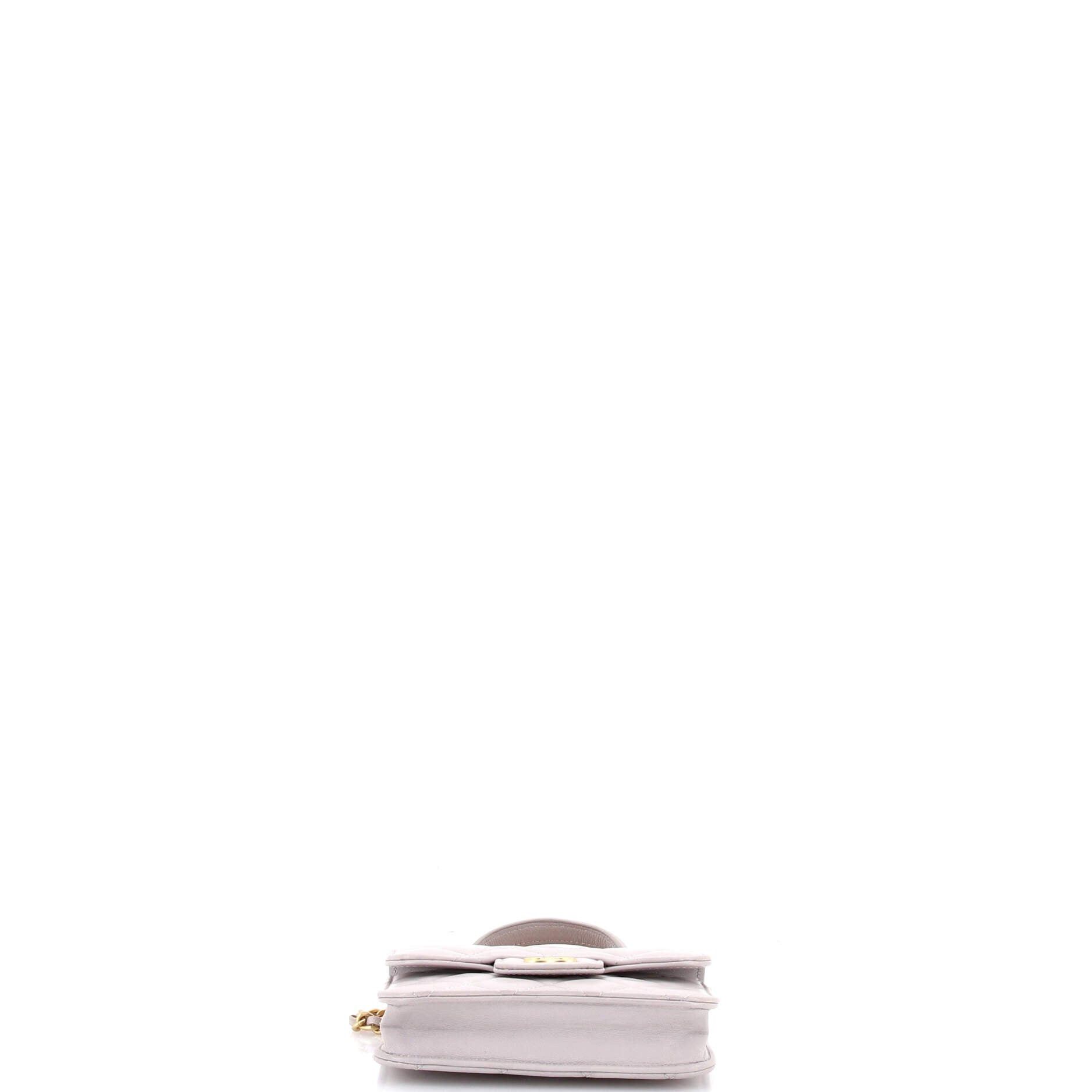Chanel Top Handle Flap Coin Purse with Chain Size ONE SIZE - 4 Thumbnail