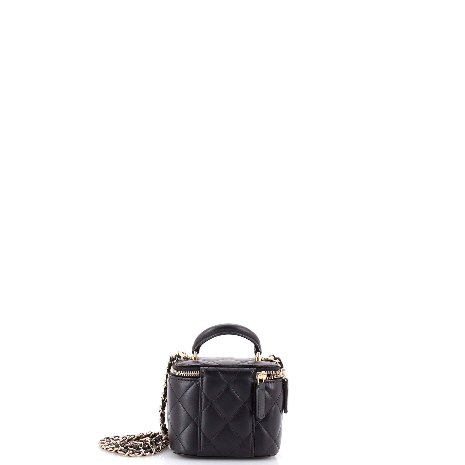Chanel Classic Top Handle Vanity Case with Chain Size ONE SIZE - 3 Thumbnail