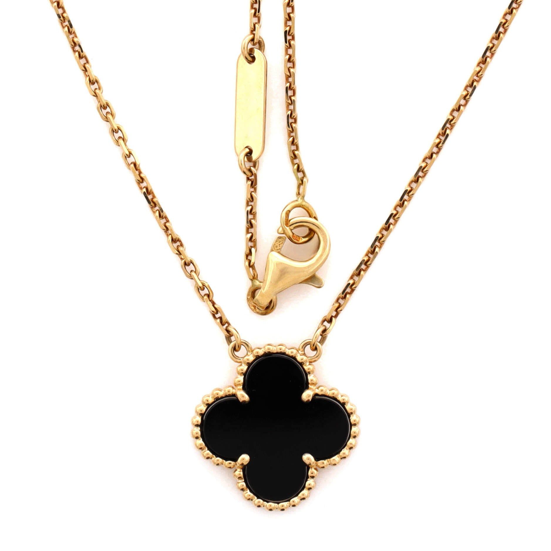 Van Cleef & Arpels Vintage Alhambra Pendant Necklace Size ONE SIZE - 2 Thumbnail