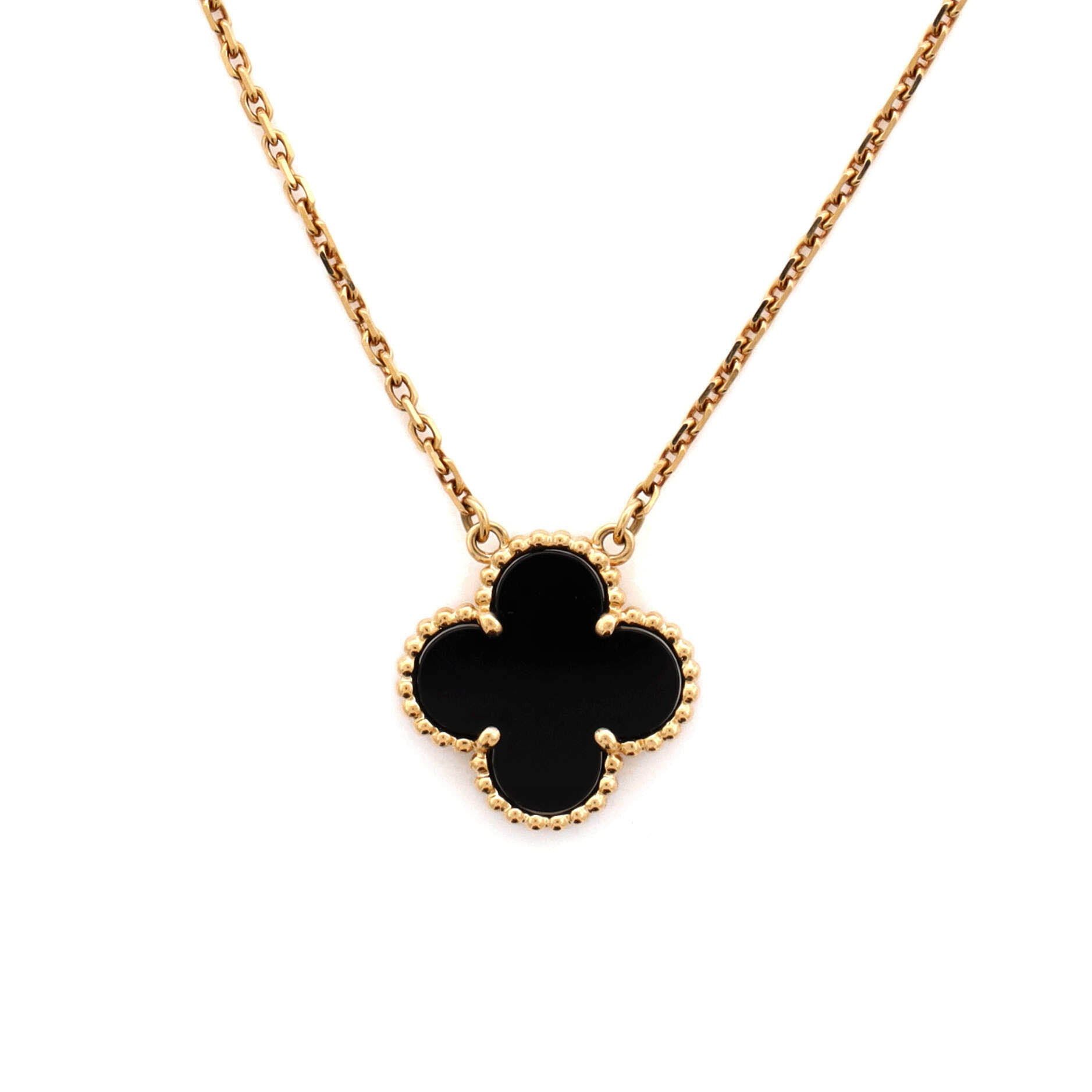 Van Cleef & Arpels Vintage Alhambra Pendant Necklace Size ONE SIZE - 3 Thumbnail
