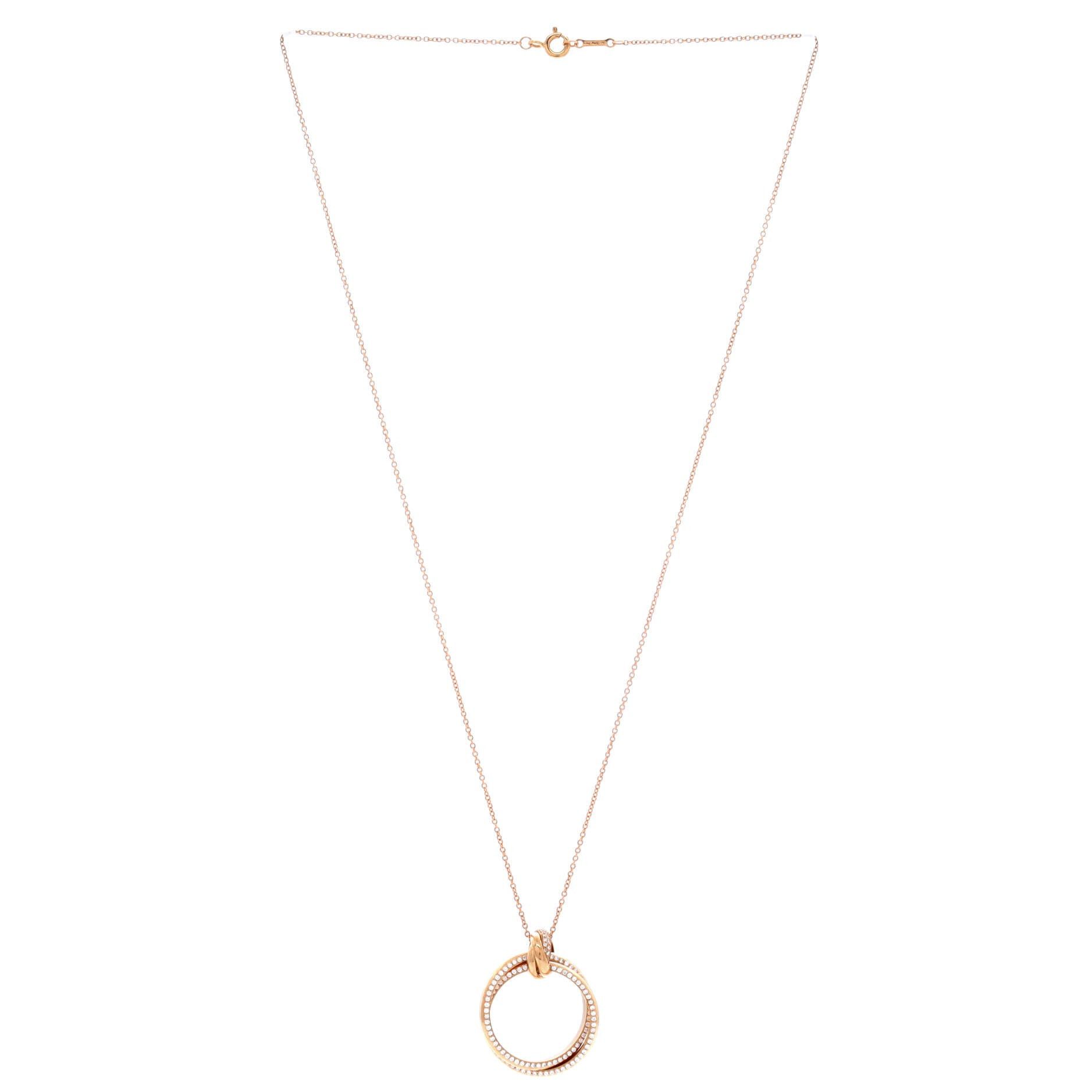 Tiffany & Co. Paloma Picasso Melody Circle Pendant Necklace Size ONE SIZE - 3 Thumbnail