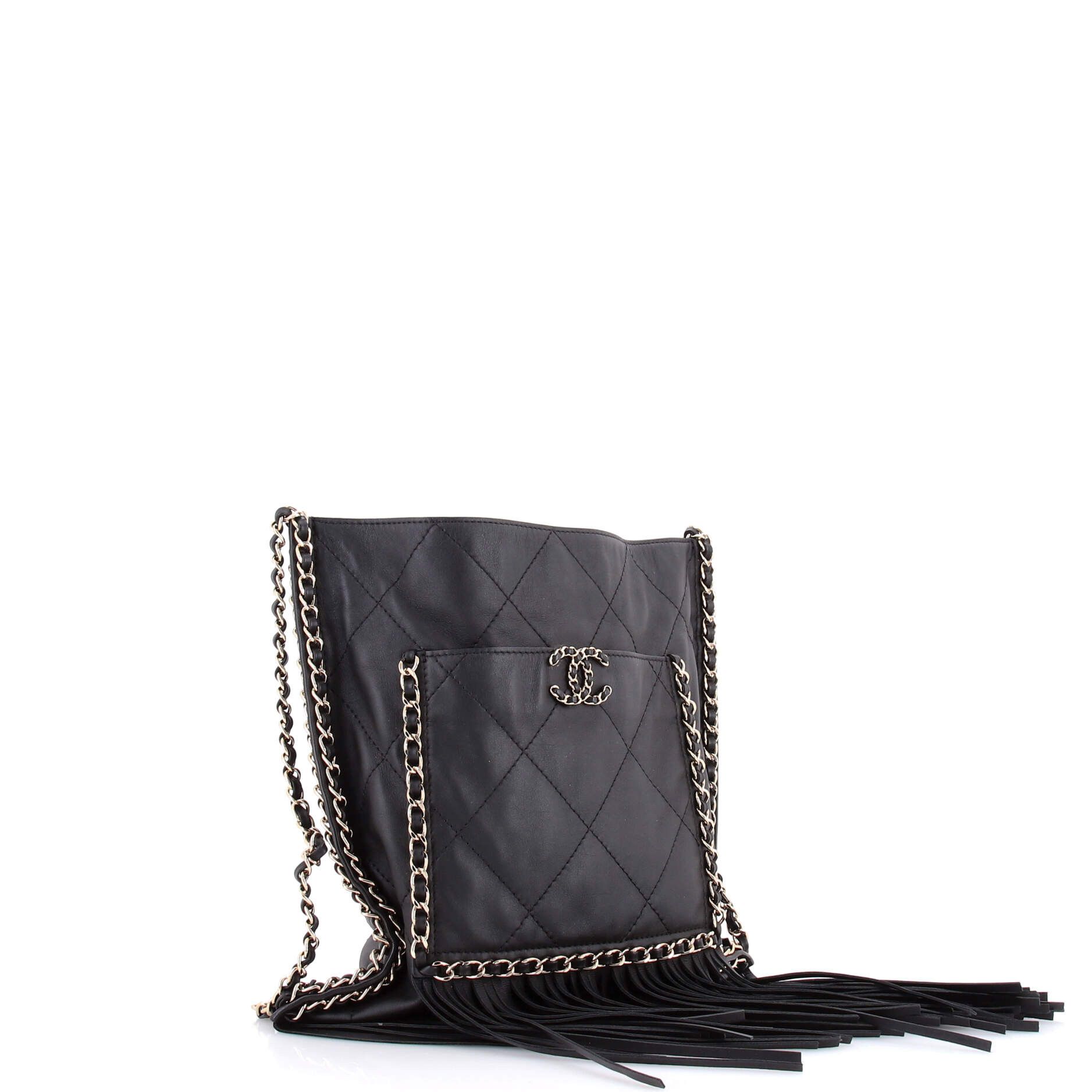 Chanel Fringe Flat Shopping Bag Size ONE SIZE - 2 Thumbnail