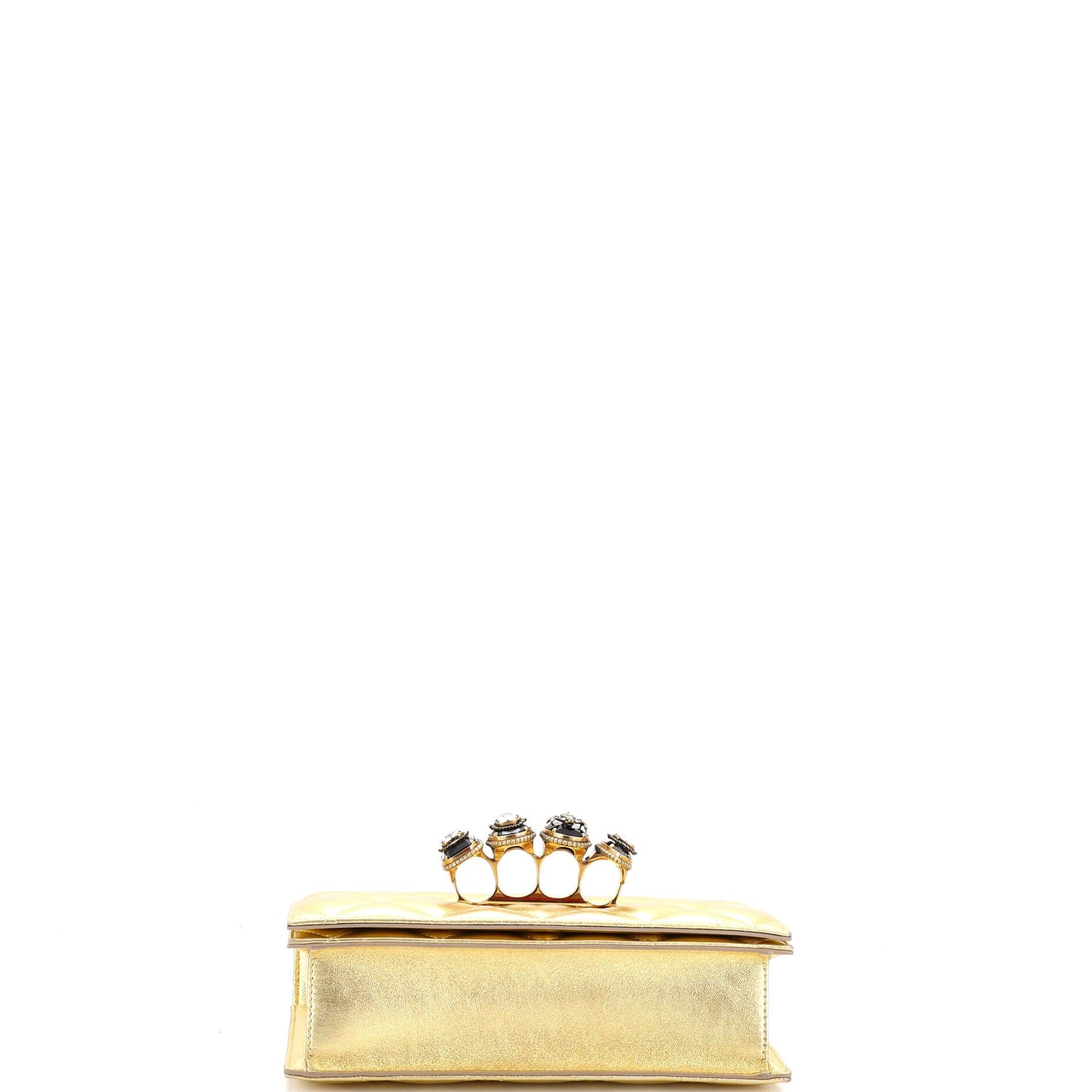 Alexander McQueen Jewelled Flap Satchel Size ONE SIZE - 4 Thumbnail