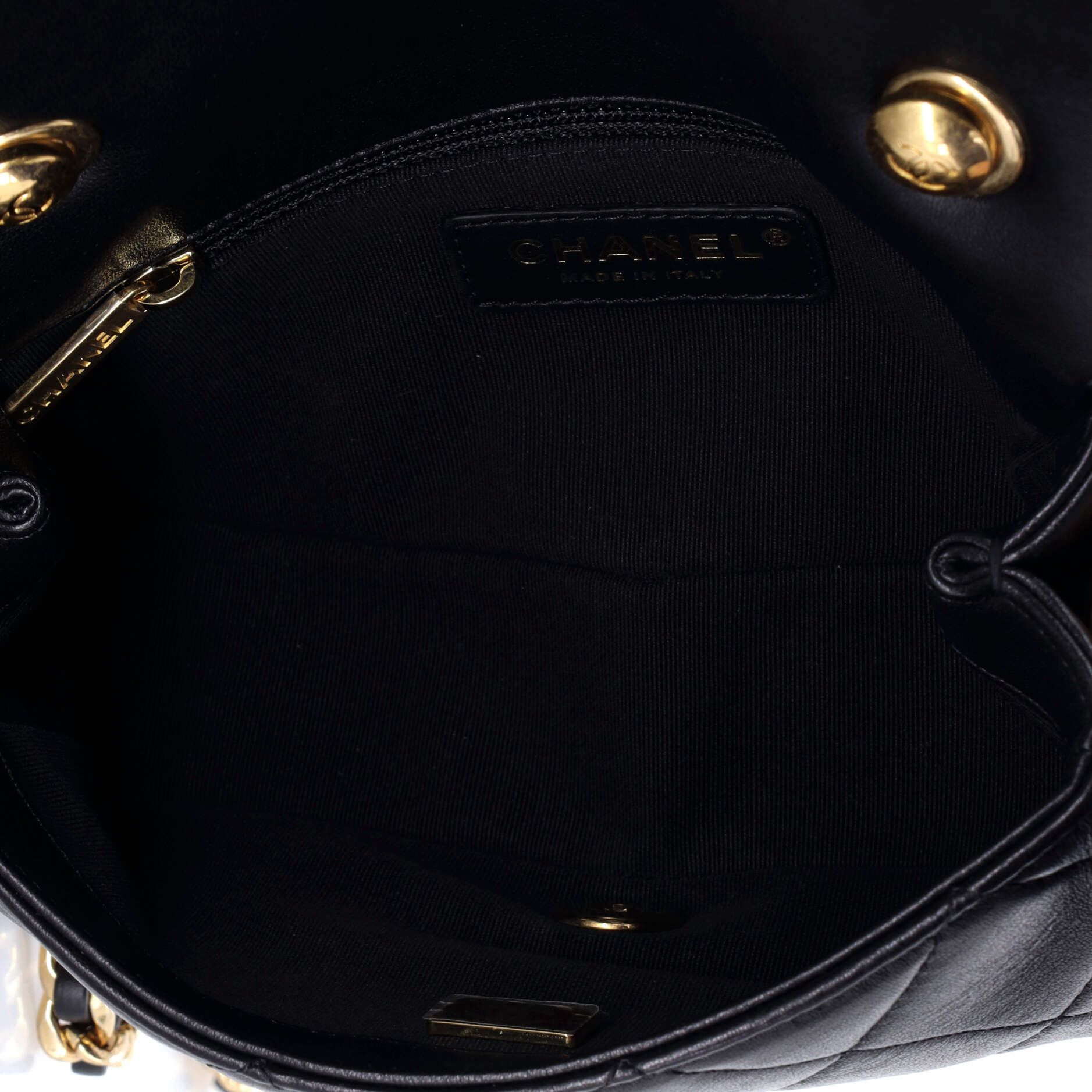 Chanel Oval Logo Chain Handle Flap Bag Size ONE SIZE - 5 Thumbnail