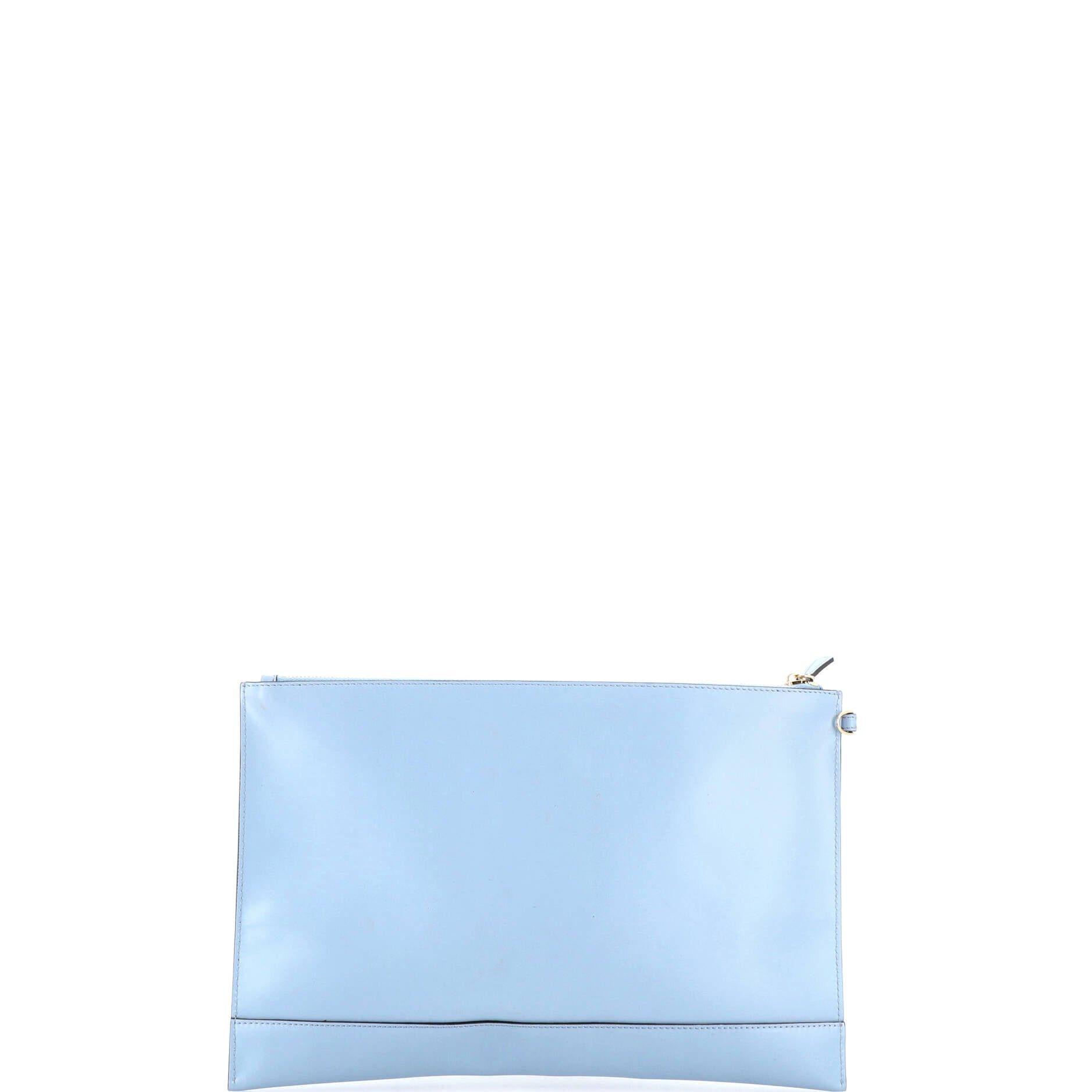Fendi Logo Flat Wristlet Pouch Size ONE SIZE - 3 Thumbnail