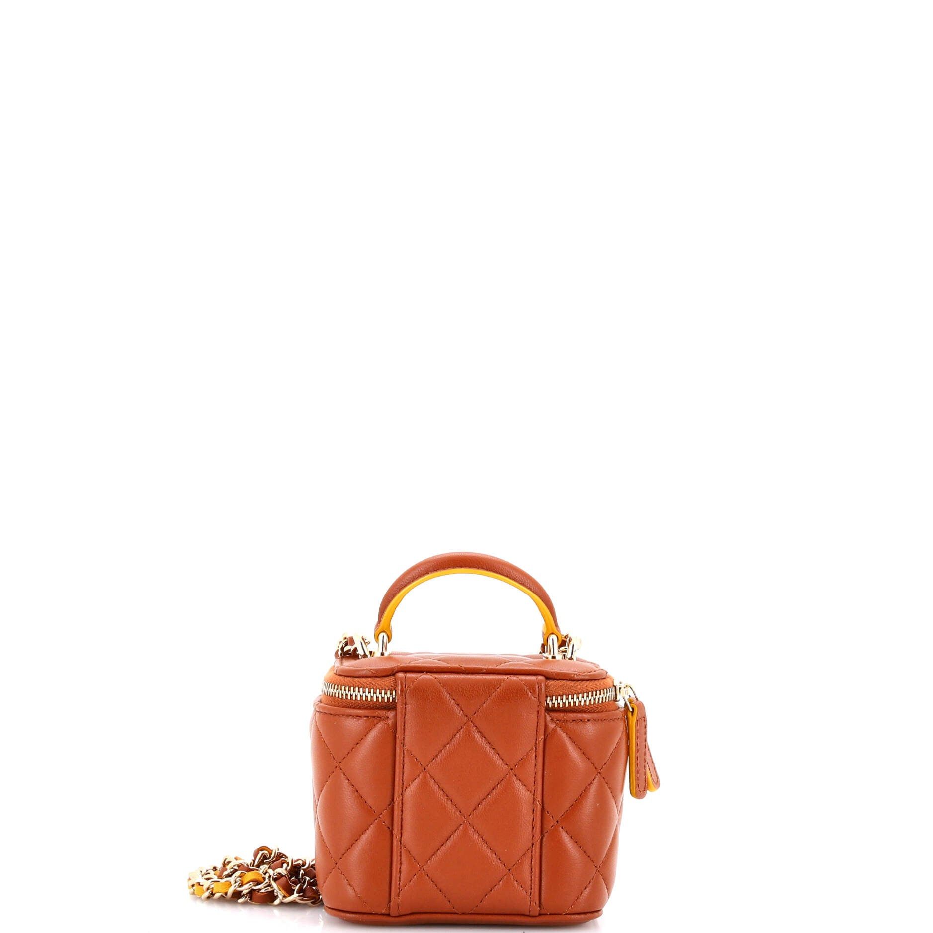 Chanel Classic Top Handle Vanity Case with Chain Size ONE SIZE - 3 Thumbnail