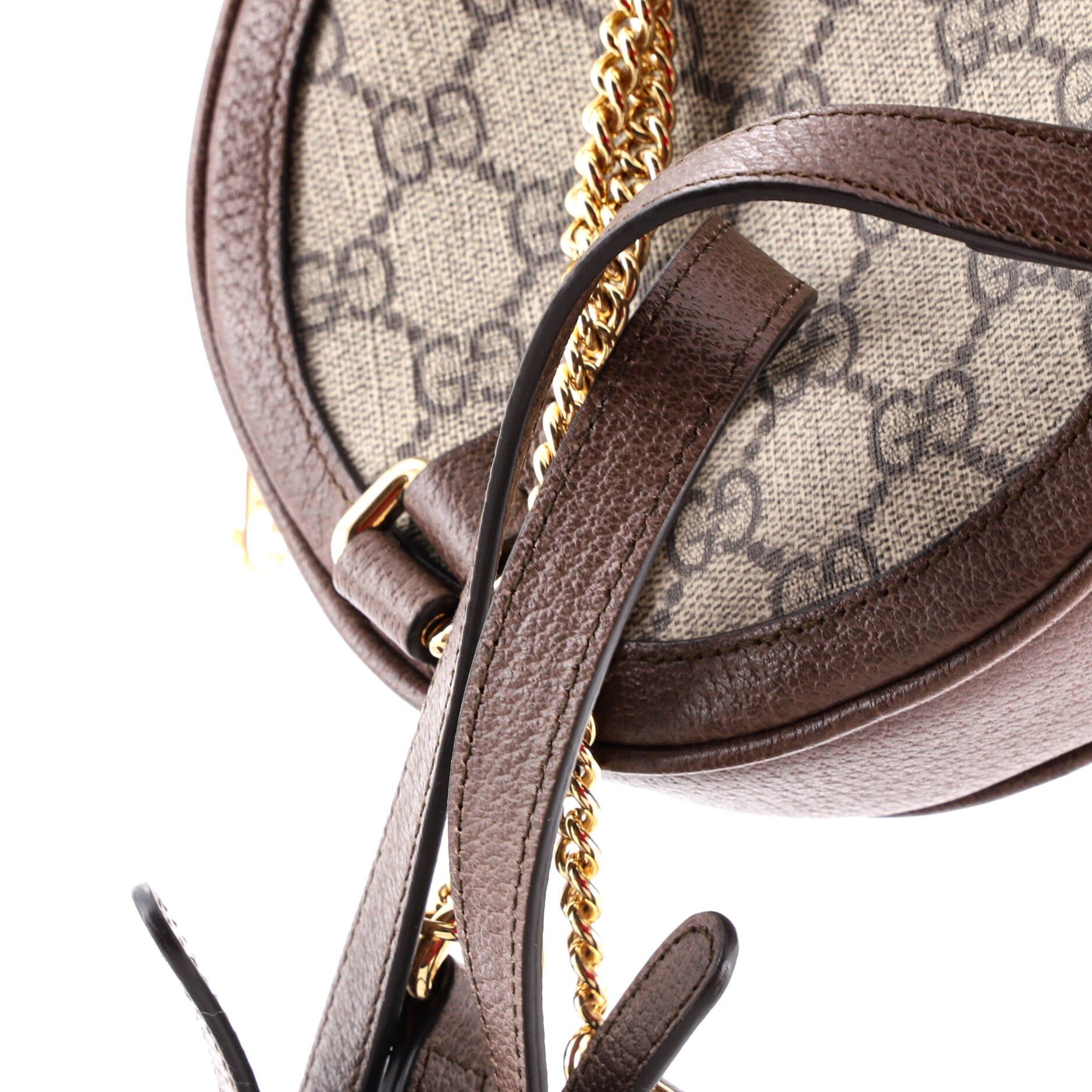 Gucci Ophidia Round Backpack Size ONE SIZE - 7 Thumbnail