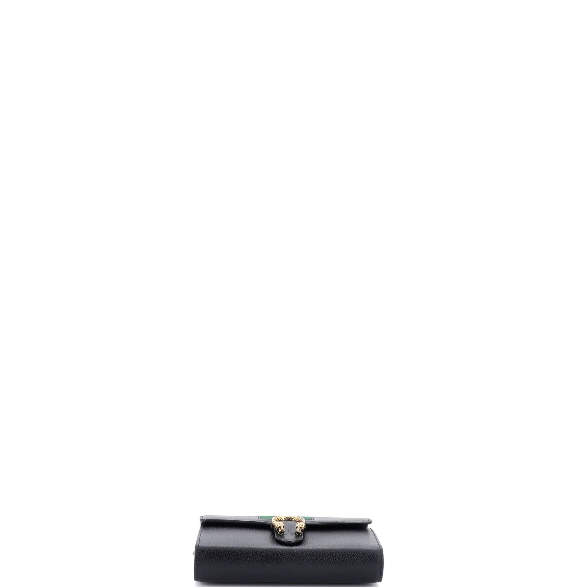 Gucci Dionysus Web Chain Wallet Size ONE SIZE - 4 Thumbnail