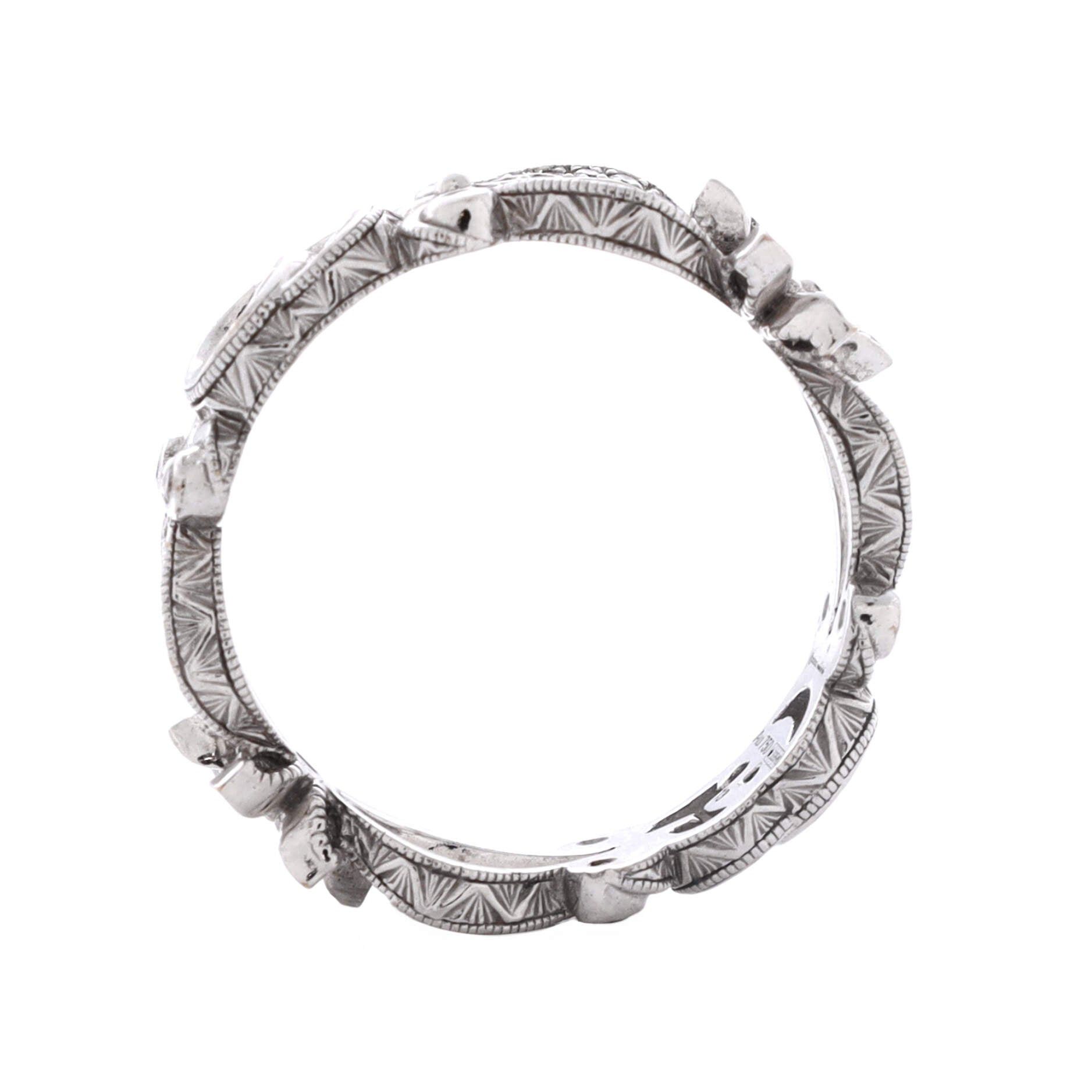 Gucci GG Flora Band Ring Size ONE SIZE - 3 Thumbnail