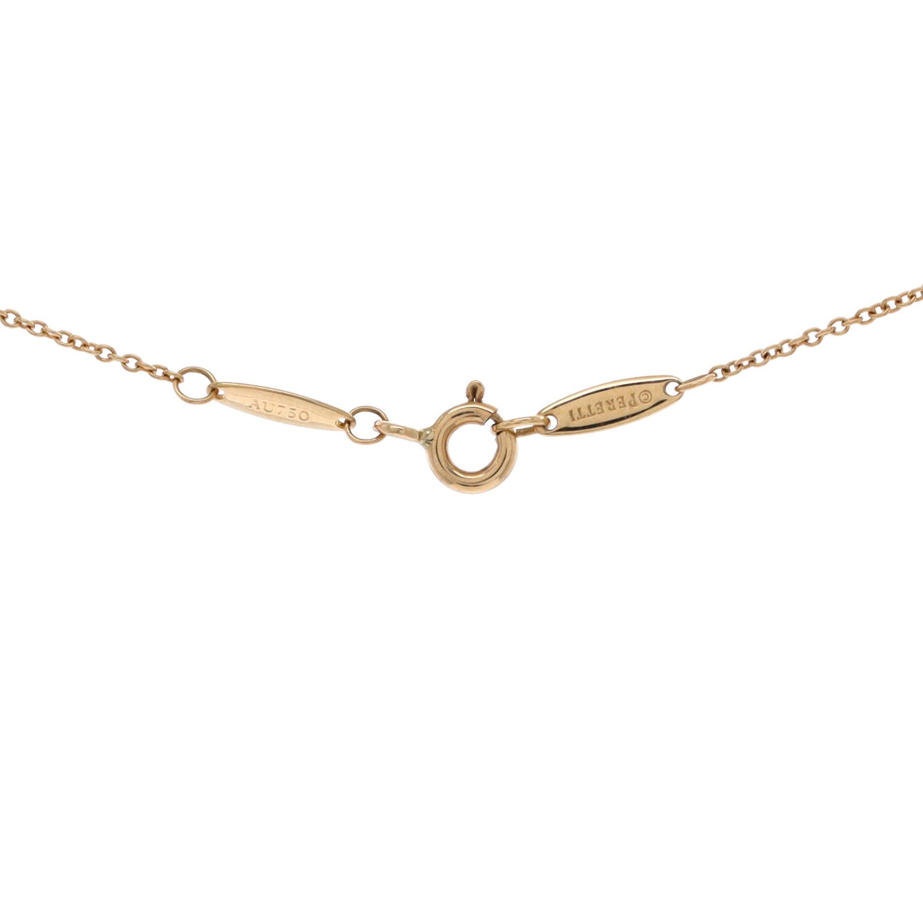 Tiffany & Co. Elsa Peretti Diamonds By The Yard Pendant Necklace Size ONE SIZE - 3 Thumbnail