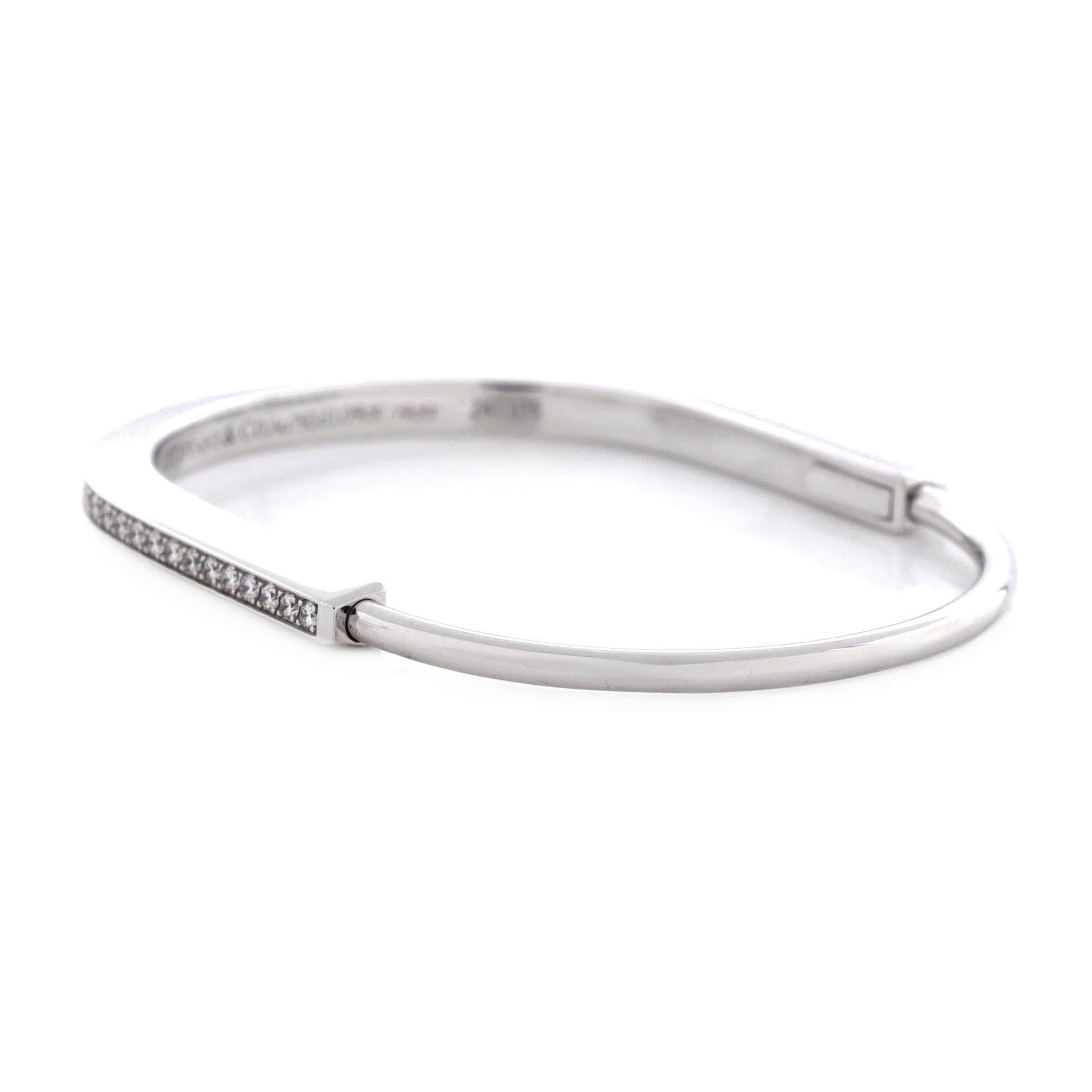 Tiffany & Co. Lock Bangle Bracelet Size ONE SIZE - 2 Thumbnail
