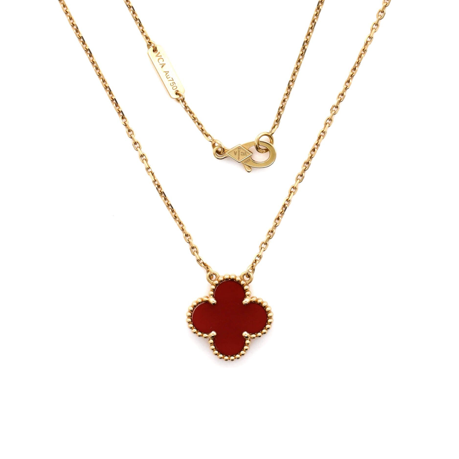 Van Cleef & Arpels Vintage Alhambra Pendant Necklace Size ONE SIZE - 3 Thumbnail
