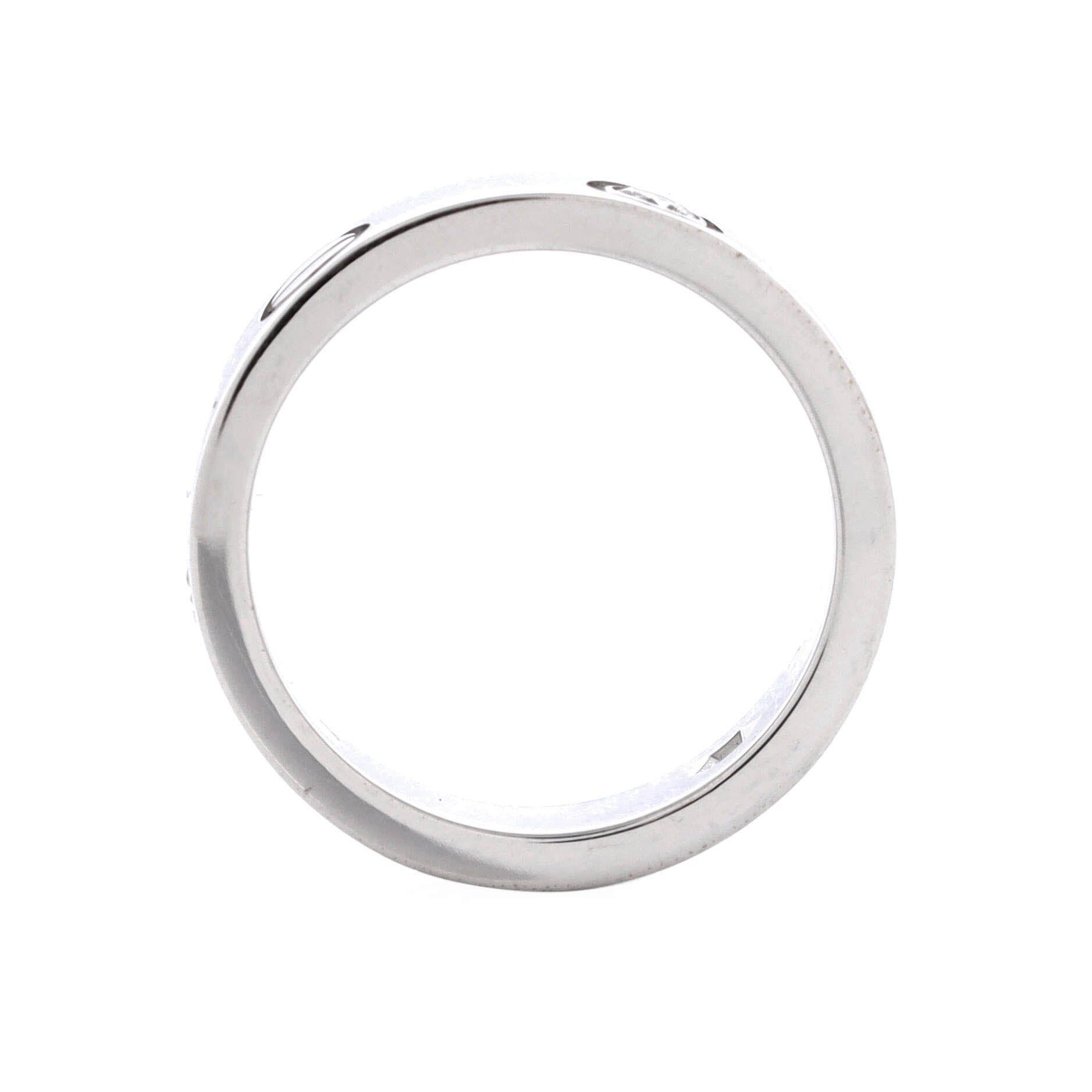 Cartier Love 3 Diamonds Band Ring Size ONE SIZE - 3 Thumbnail